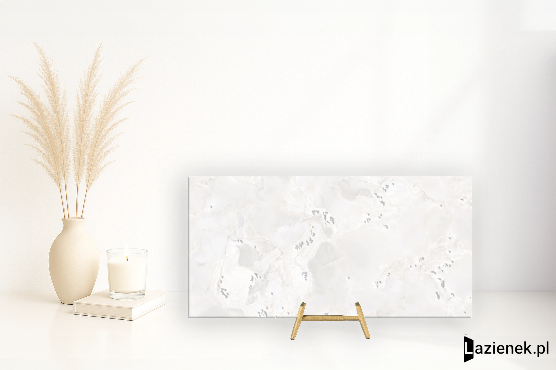 Tagina Onice Reale Cristallo wysoki połysk 160x320 cm gr. 6 mm - płytka rektyfikowana / 108020