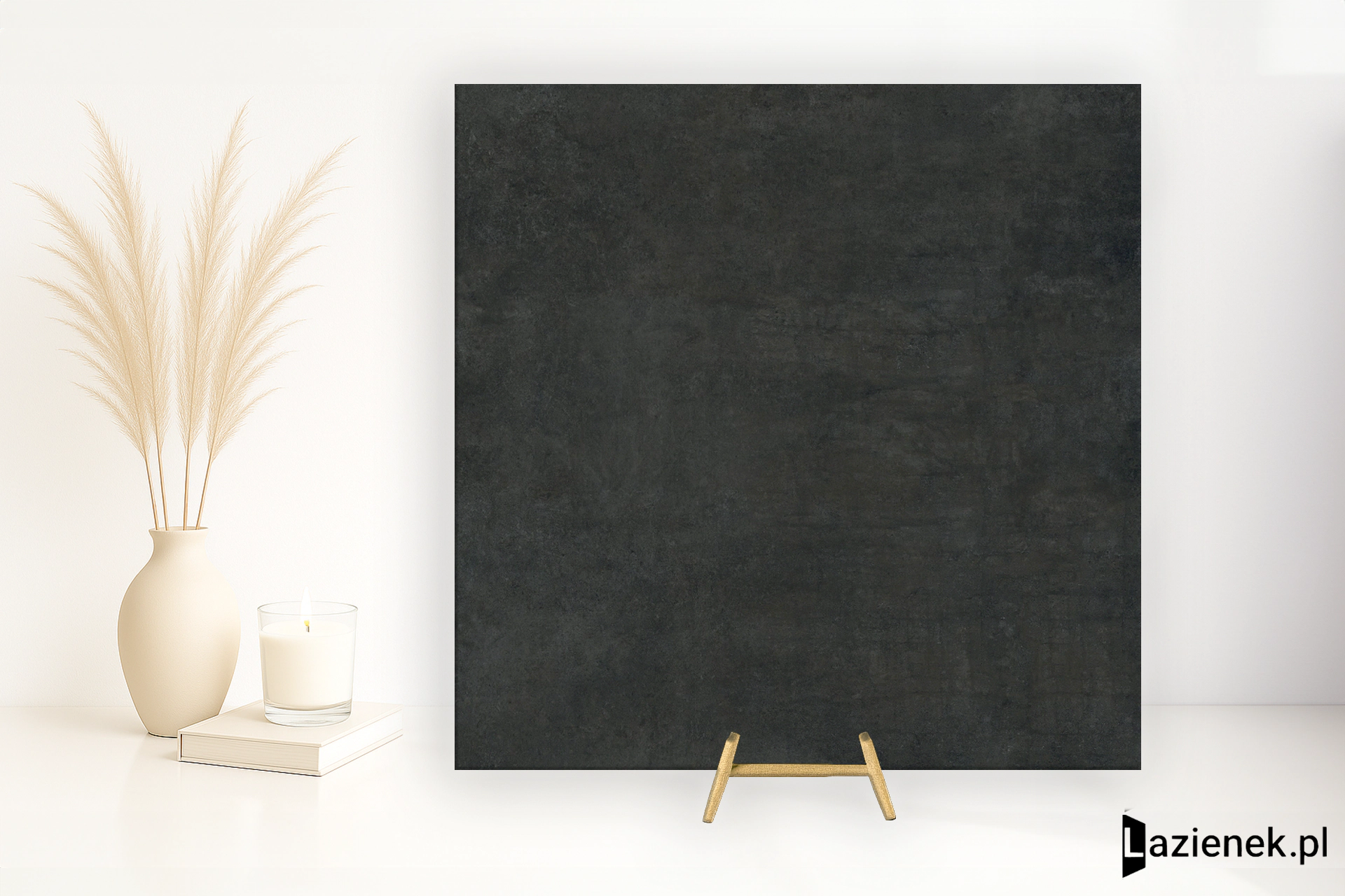 Tagina Apogeo Black matowa 120x120 cm gr. 6 mm - płytka rektyfikowana / 113014
