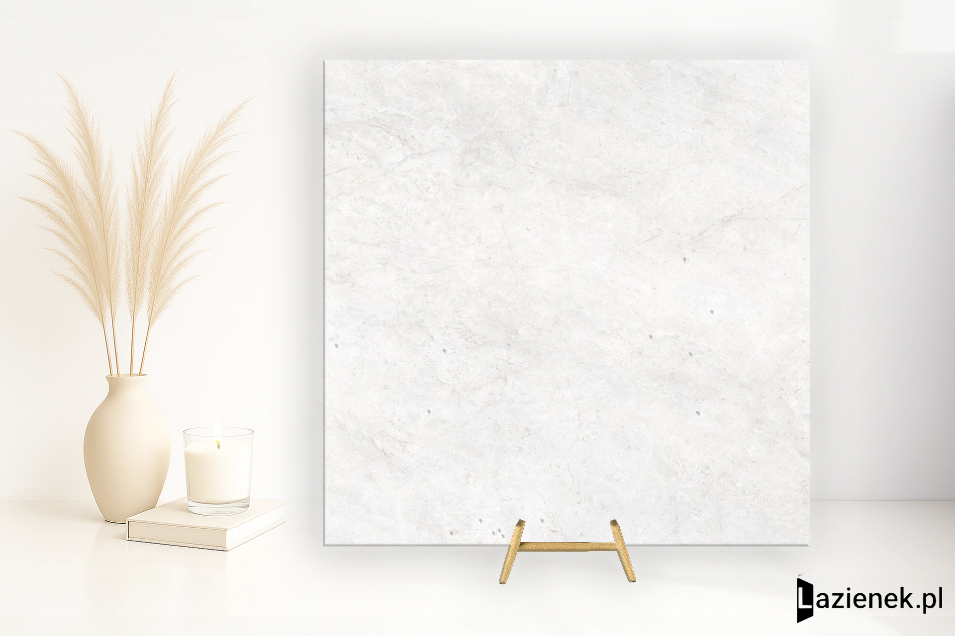 Tagina Pietra D'Orvieto Bianco matowa R11 120x120 cm gr. 20 mm - płytka nierektyfikowana / 138115