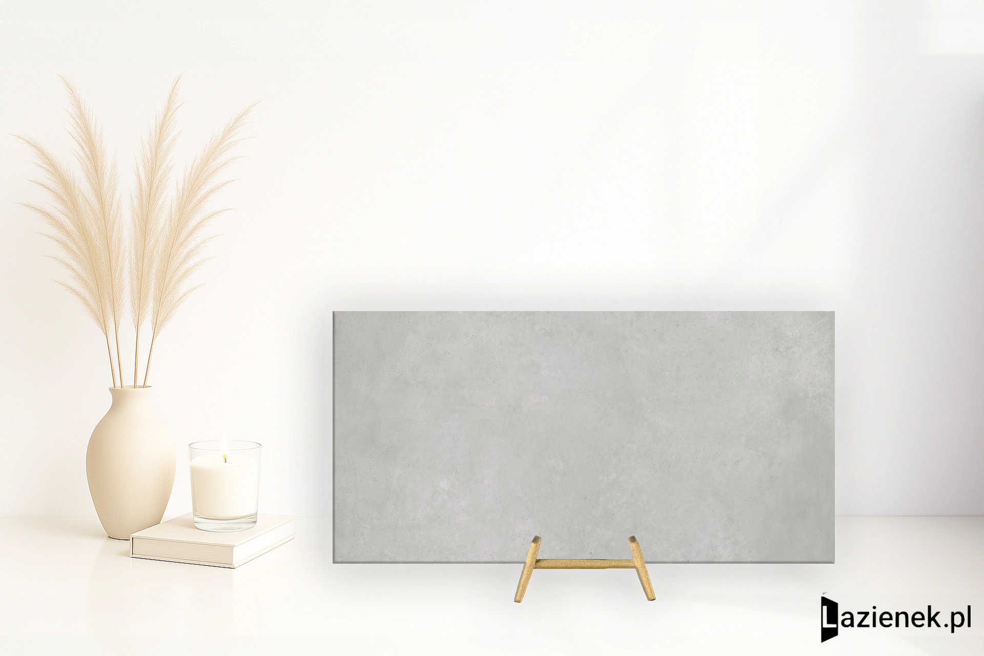 Tagina Concreta Grigio Chiaro matowa 45x90 cm gr. 10 mm - płytka rektyfikowana / 119151