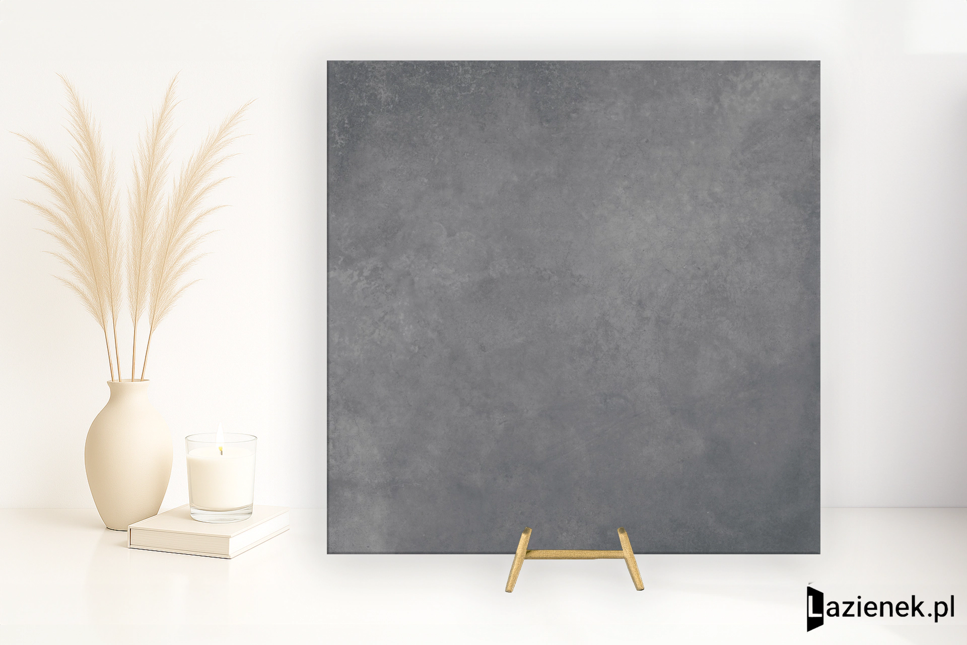 Tagina Concreta Grigio Scuro matowa 120x120 cm gr. 10 mm - płytka rektyfikowana / 119107