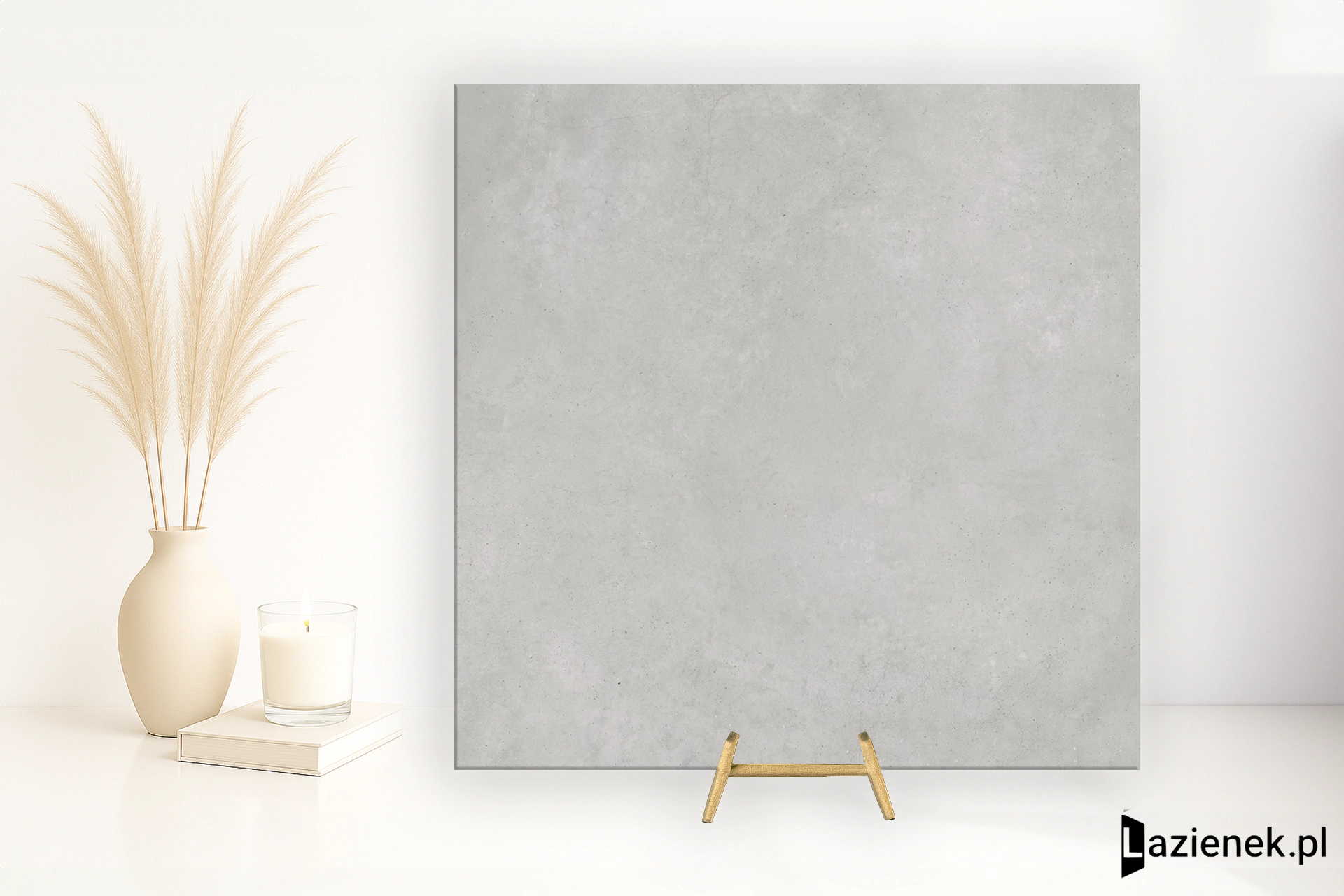 Tagina Concreta Grigio Chiaro matowa 90x90 cm gr. 10 mm - płytka rektyfikowana / 119010