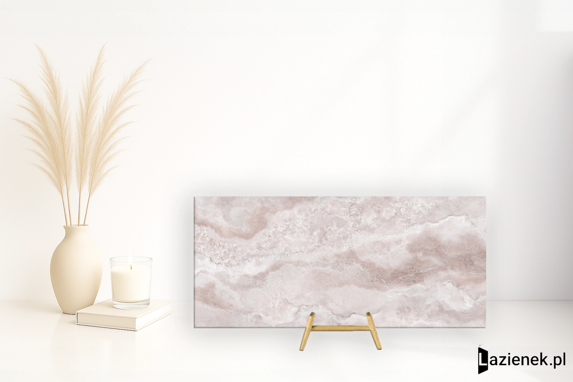 Tagina Onyx Diamond Flamingo wysoki połysk 120x280 cm gr. 6 mm - płytka rektyfikowana / 148009