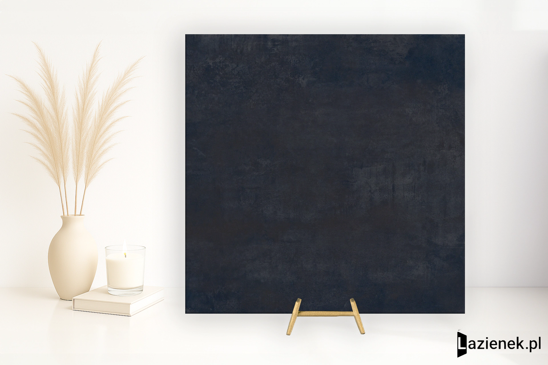 Tagina Steel Cobalto satyna 120x120 cm gr. 8 mm - płytka rektyfikowana / 143026