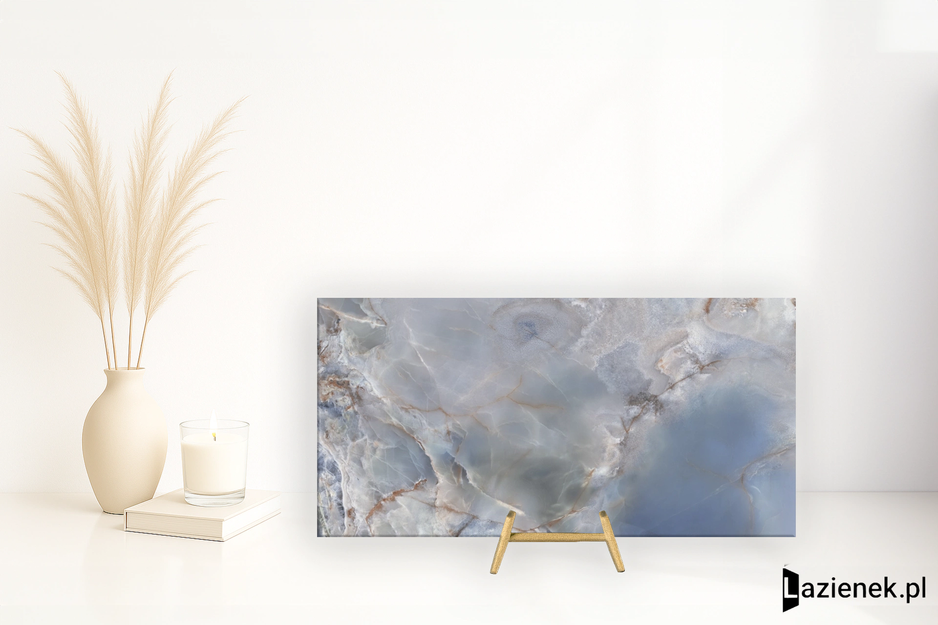 Tagina Onice Reale Oceano wysoki połysk 60x120 cm gr. 10 mm - płytka rektyfikowana / 108094
