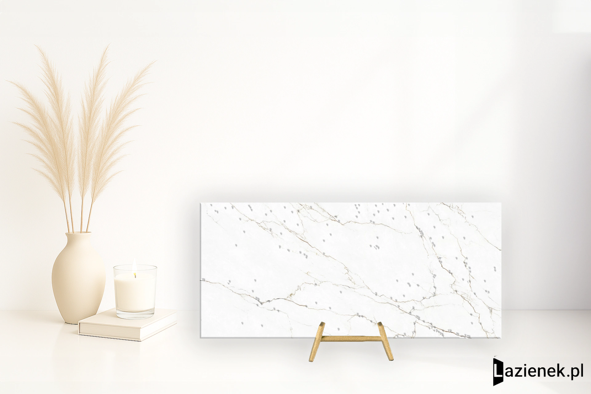 Tagina Segesta Caramel wysoki połysk 120x280 cm gr. 6 mm - płytka rektyfikowana / 127024