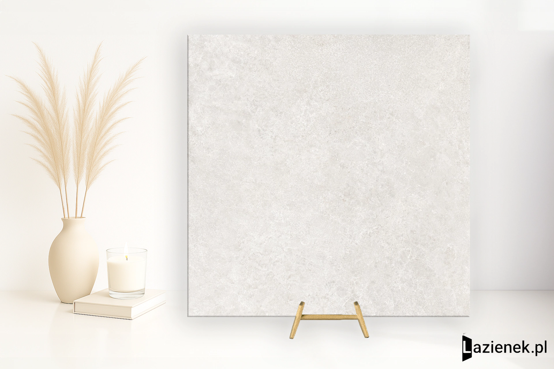 Tagina Pierre D'Avignon Blanc matowa 90x90 cm gr. 9 mm - płytka rektyfikowana / 147001