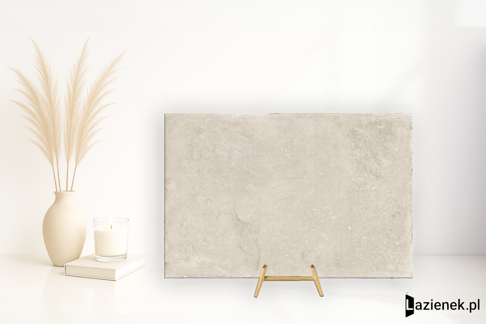 Tagina Namur Blanche matowa 60x90 cm gr. 10 mm - płytka rektyfikowana / 136007