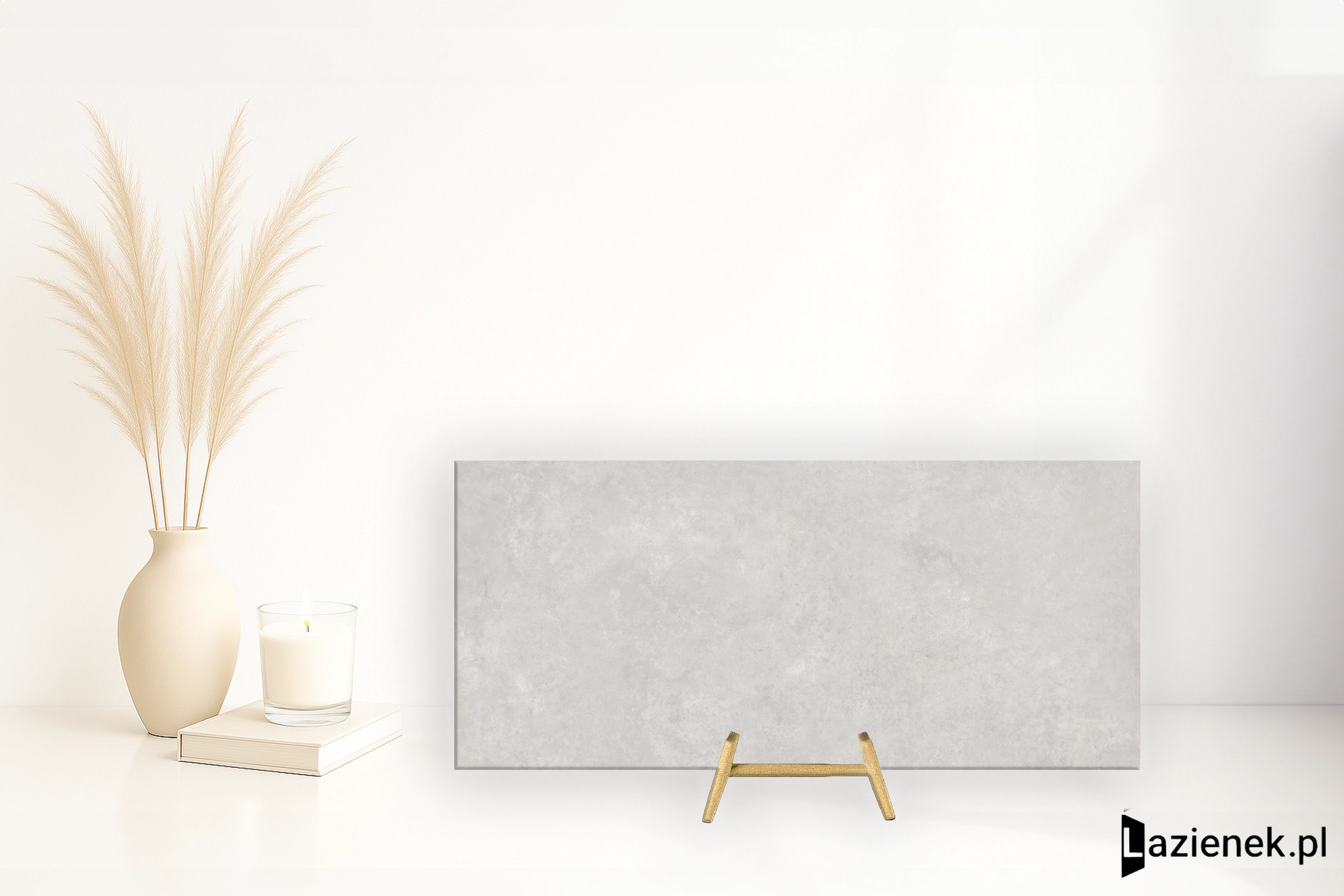 Tagina Concreta Grigio Chiaro matowa 120x280 cm gr. 6 mm - płytka rektyfikowana / 119140