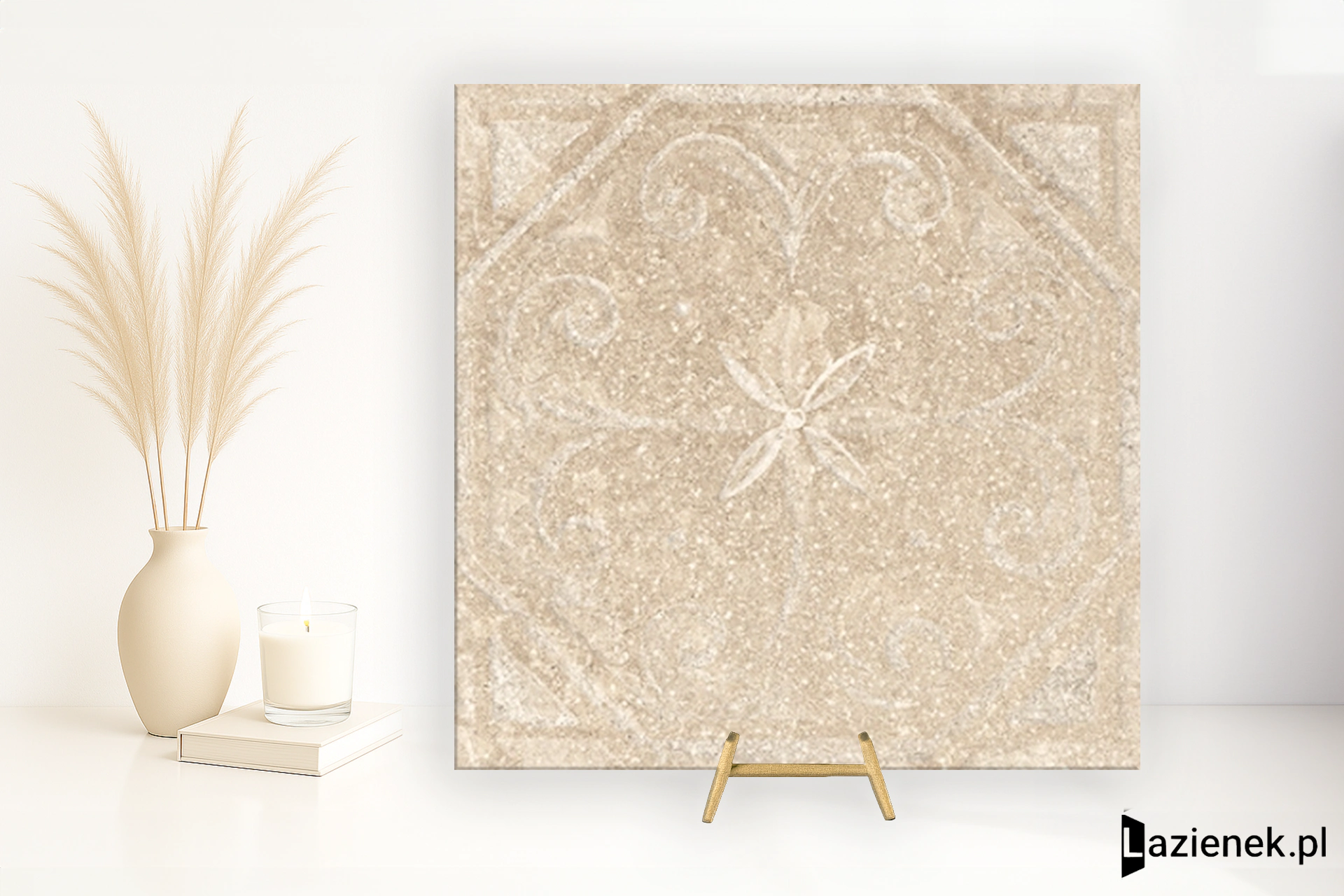 Tagina Pierre D'Avignon Beige matowa 20x20 cm gr. 9 mm - płytka rektyfikowana / 147069