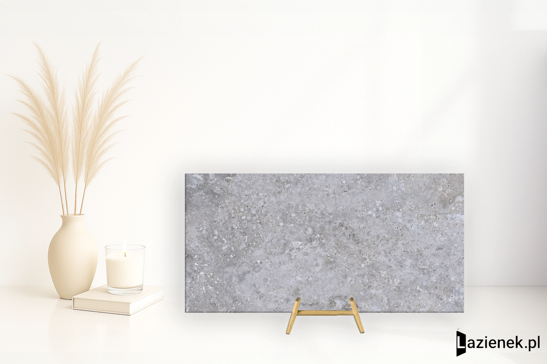Tuscania Dolomia Stone Grey matowa 30.4x61 cm gr. 9 mm - płytka rektyfikowana / O7F7