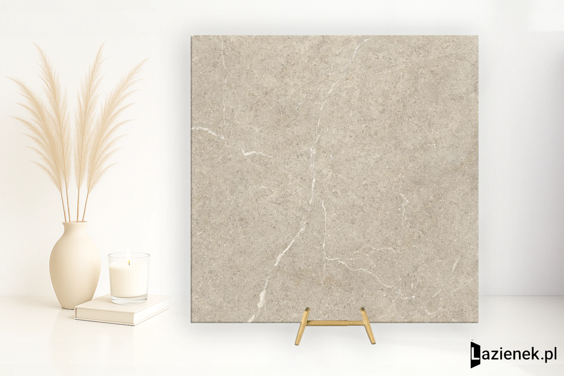 Tuscania Holystone Beige antypoślizgowa R11 61x61 cm gr. 20 mm - płytka rektyfikowana / N8V1