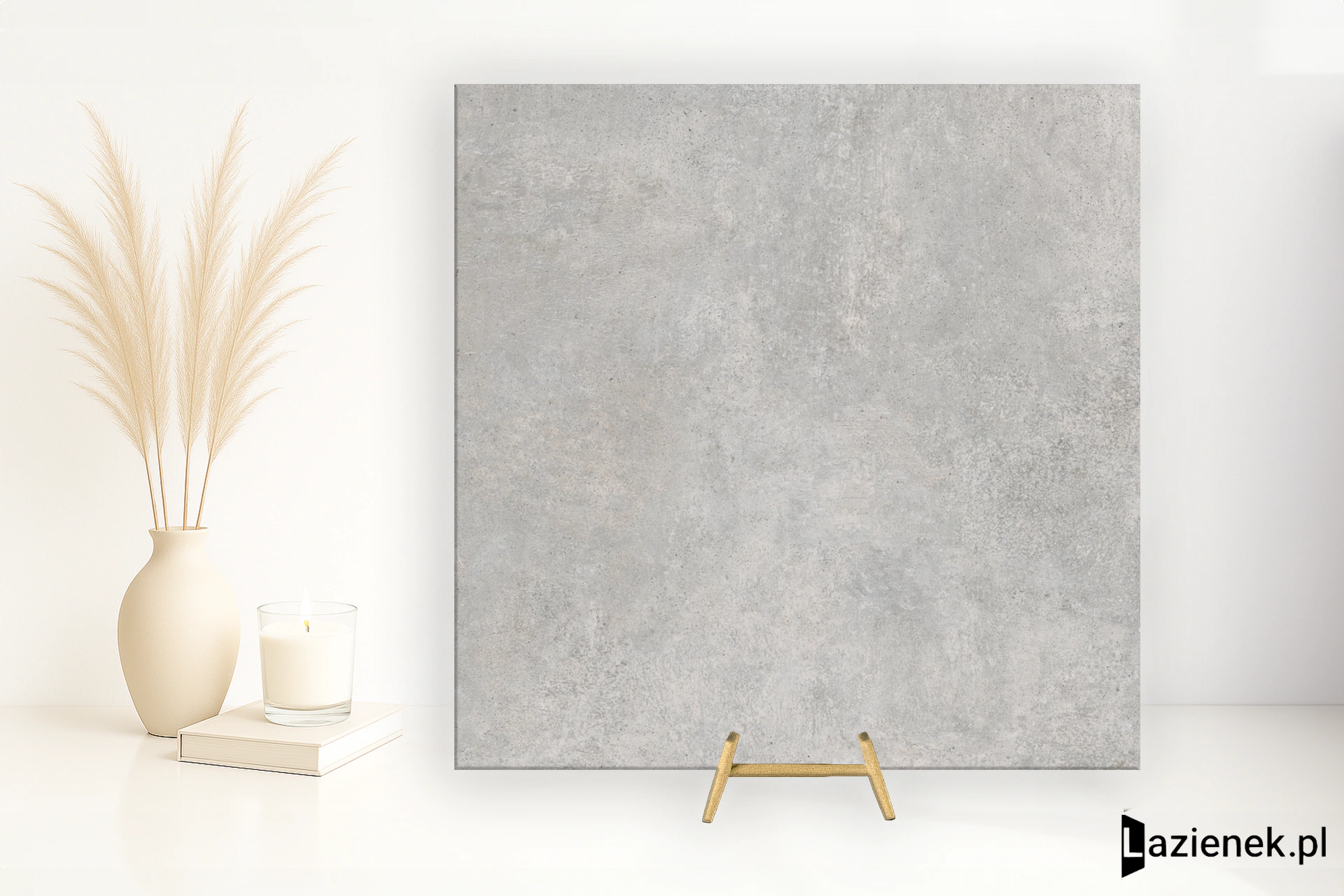 Tuscania Grey Soul Mid matowa 61x61 cm gr. 9 mm - płytka rektyfikowana / H9P7