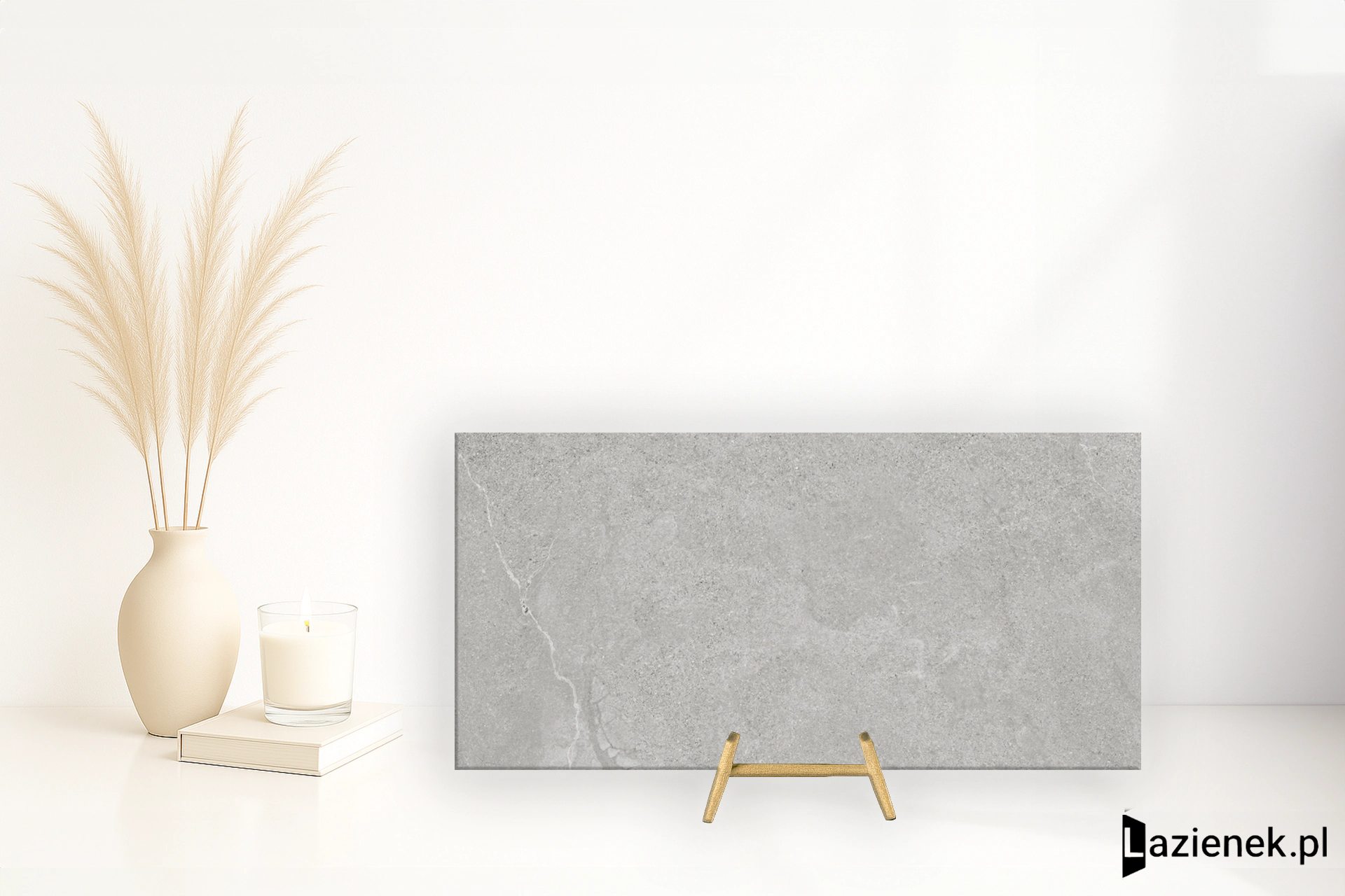 Tuscania Cortina Stone Cenere antypoślizgowa R11 30.4x61 cm gr. 9 mm - płytka rektyfikowana / P4Q8