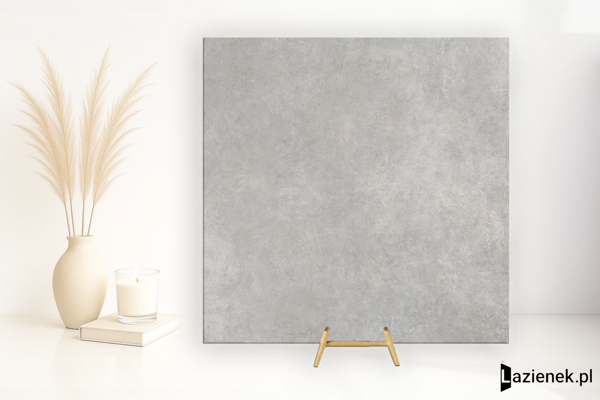 Tuscania Grey Soul Mid antypoślizgowa R11 122x122 cm gr. 20 mm - płytka rektyfikowana / M2E6