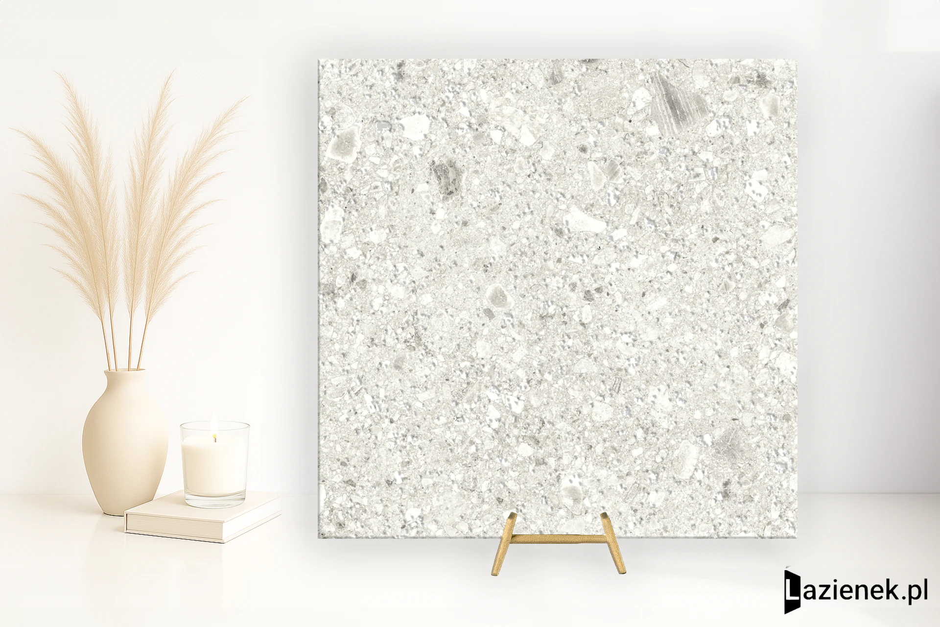 Tuscania Ceppo Di Grè White matowa 61x61 cm gr. 9 mm - płytka rektyfikowana / N1S5