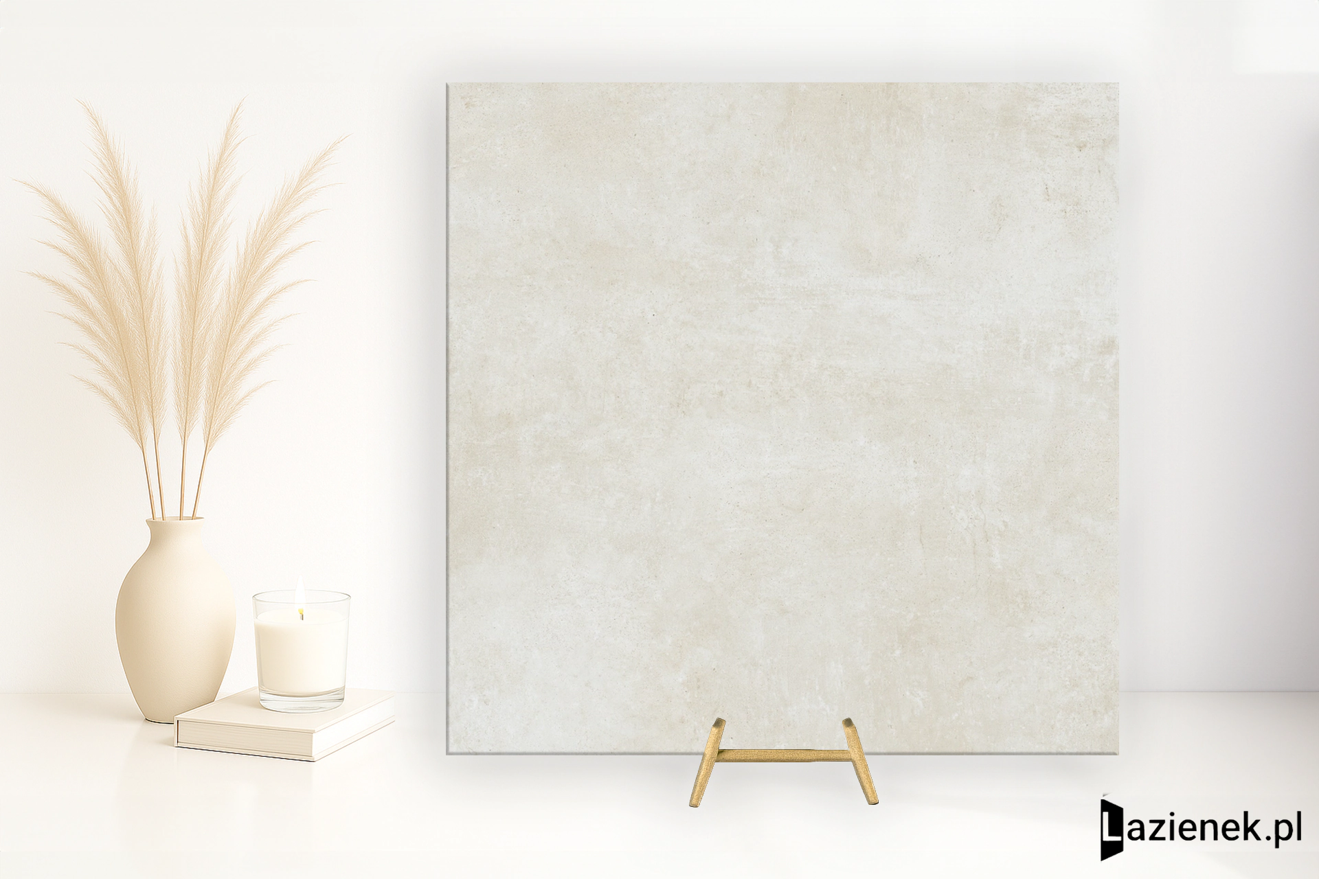 Tuscania Grey Soul White antypoślizgowa R11 90x90 cm gr. 20 mm - płytka rektyfikowana / P8O6