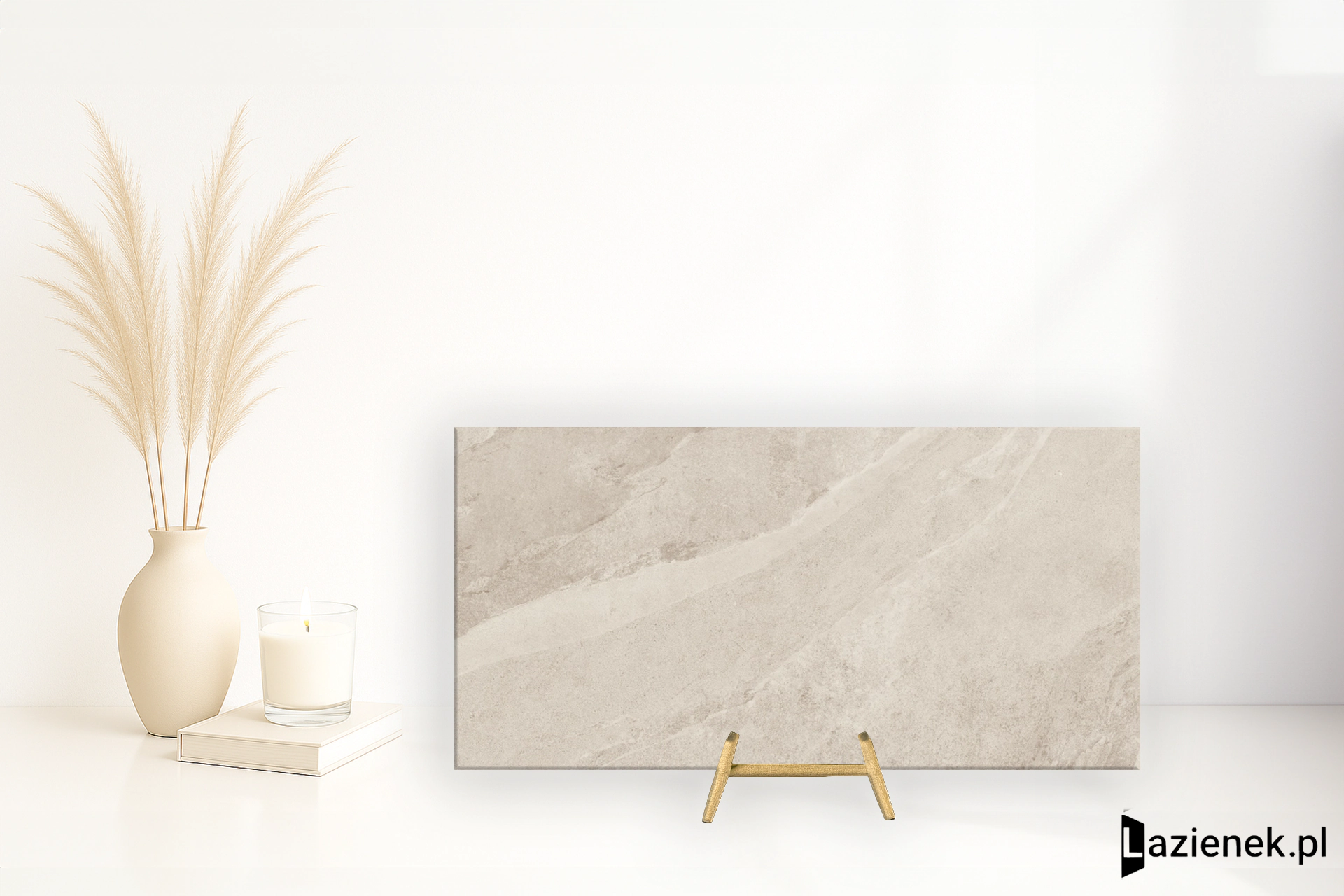 Tuscania Slash Almond matowa 61x122.2 cm gr. 9 mm - płytka rektyfikowana / N9O1