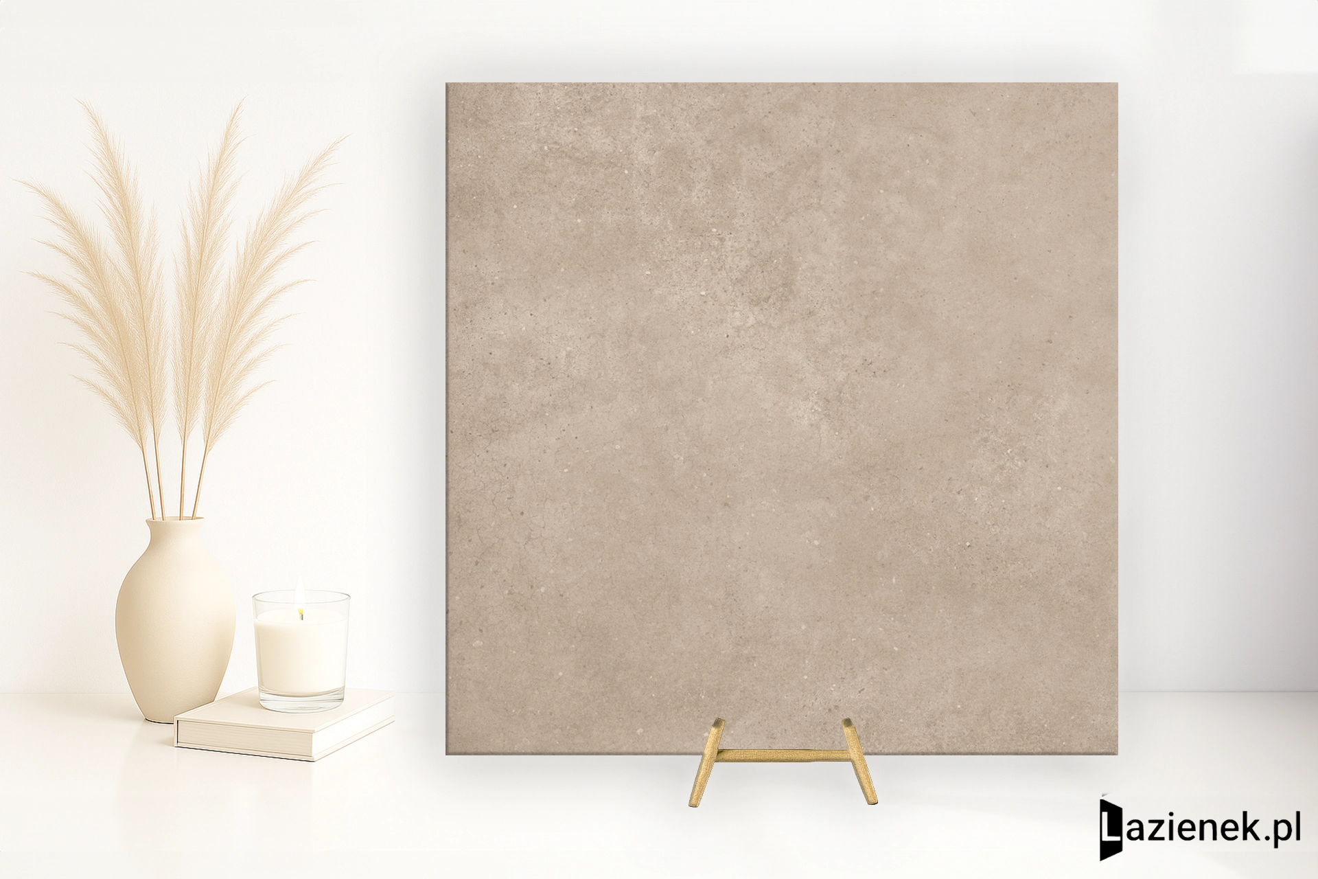 Tuscania Continental Taupe Soft matowa 61x61 cm gr. 20 mm - płytka rektyfikowana / P6Q0