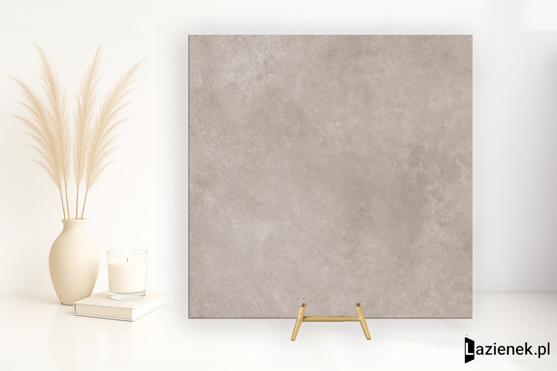 Tuscania Continental Smoke Smoft matowa 80x80 cm gr. 9 mm - płytka rektyfikowana / P1D1