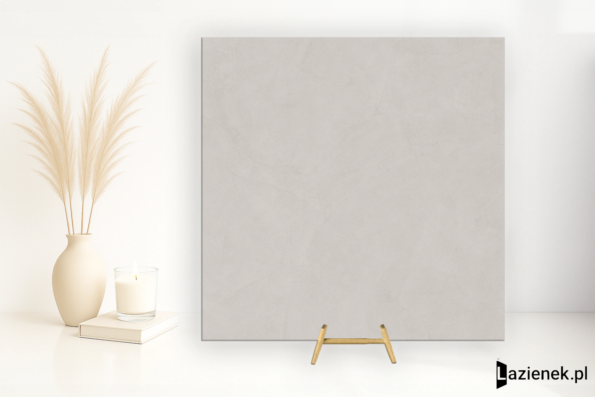 Tuscania Le Resine Tortora matowa 90x90 cm gr. 9 mm - płytka rektyfikowana / O3L8