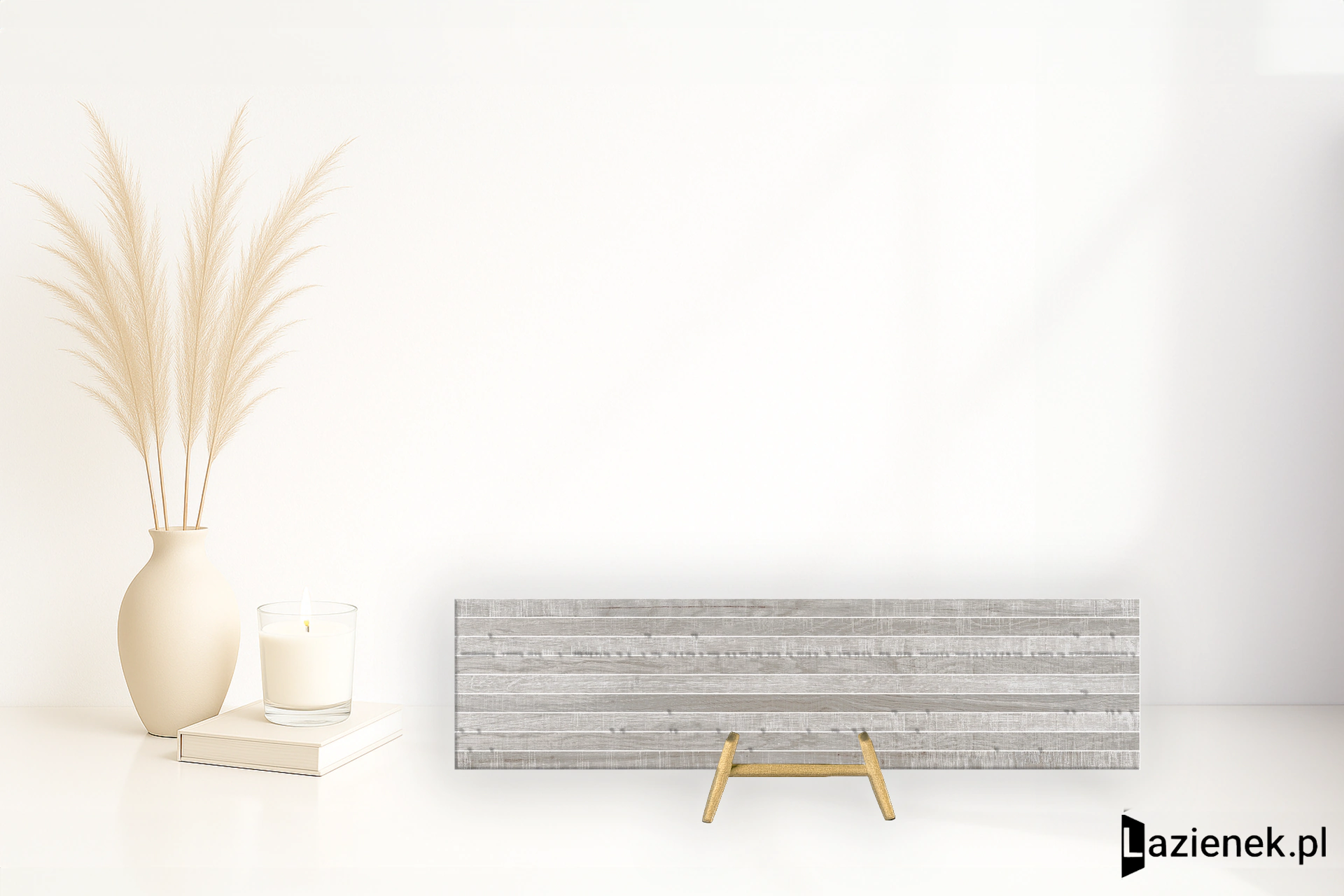 Tuscania North Wind Grey matowa 30.4x122.2 cm gr. 9 mm - płytka rektyfikowana / O9M1