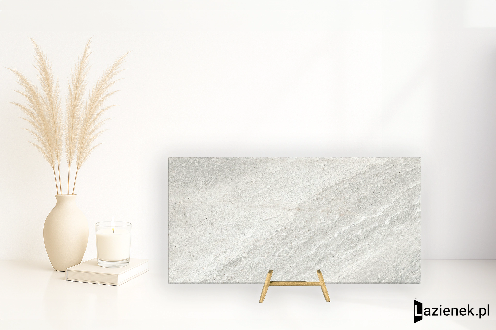 Tuscania Nativa Bianco matowa 30.4x61 cm gr. 9 mm - płytka rektyfikowana / Q8G4