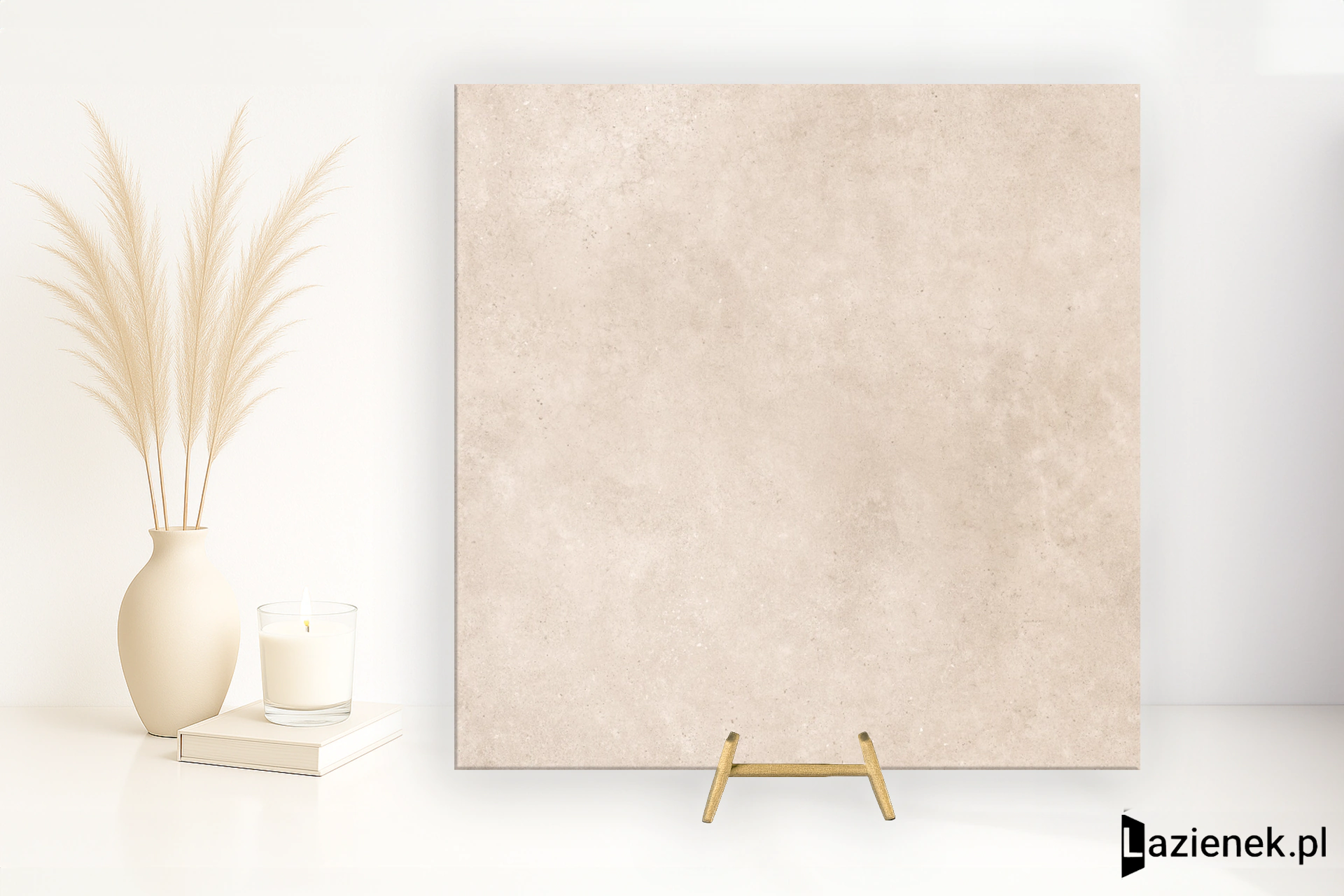 Tuscania Continental Sand Soft matowa 80x80 cm gr. 9 mm - płytka rektyfikowana / P1D2
