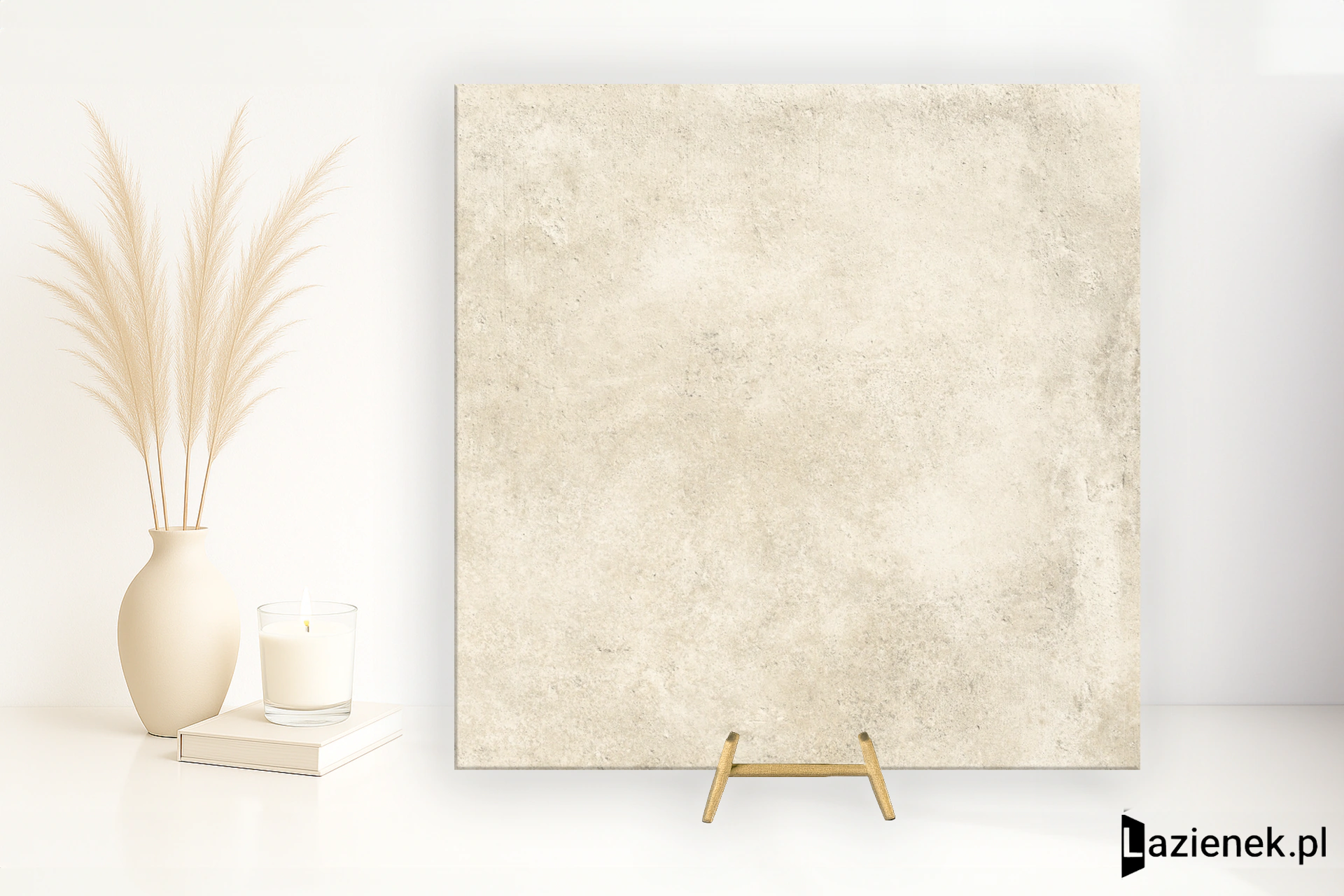 Tuscania Meteora Beige matowa 61x61 cm gr. 9 mm - płytka rektyfikowana / L3T0