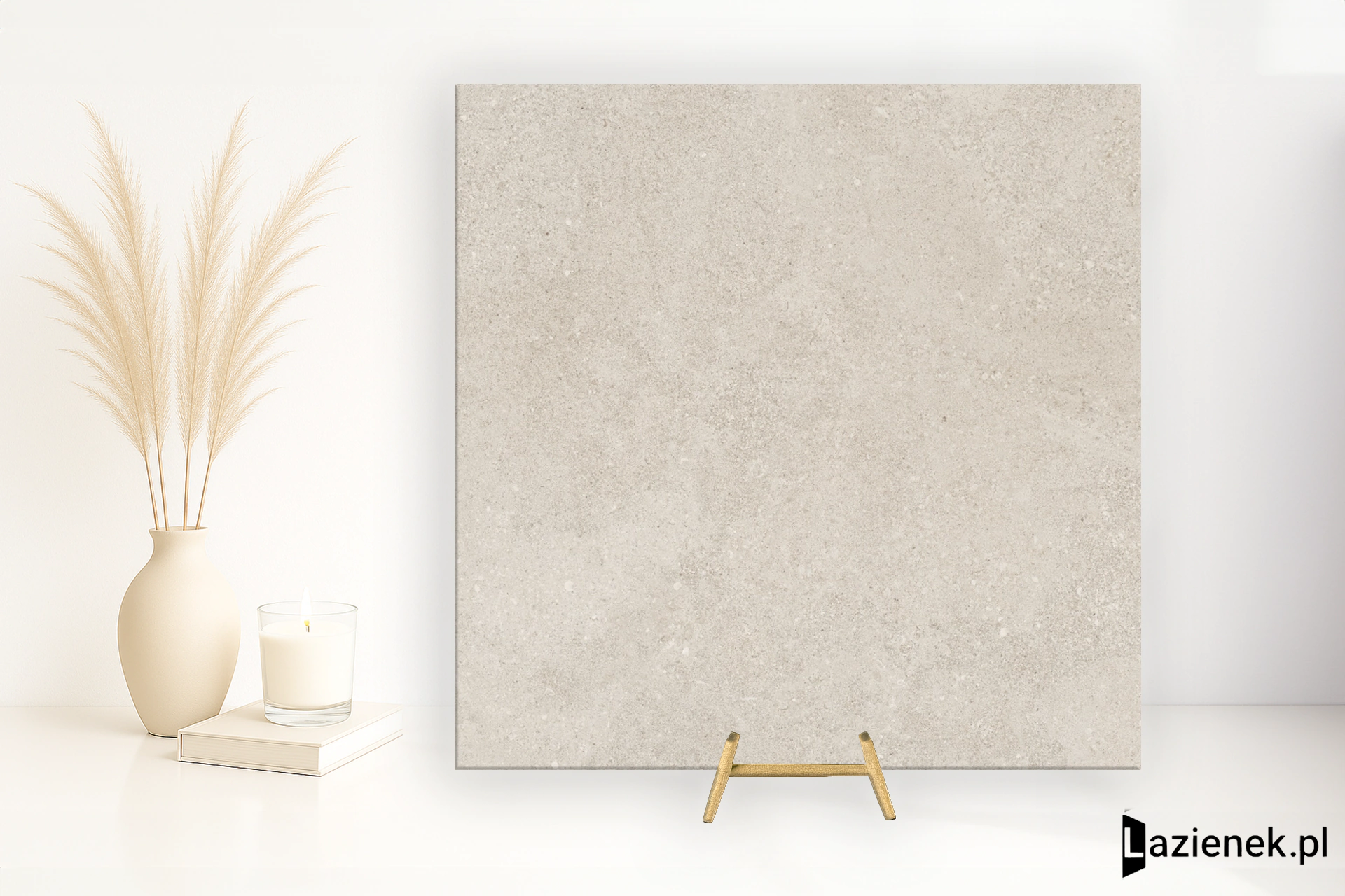 Tuscania Eterea Perla matowa 90x90 cm gr. 9 mm - płytka rektyfikowana / P8Q9