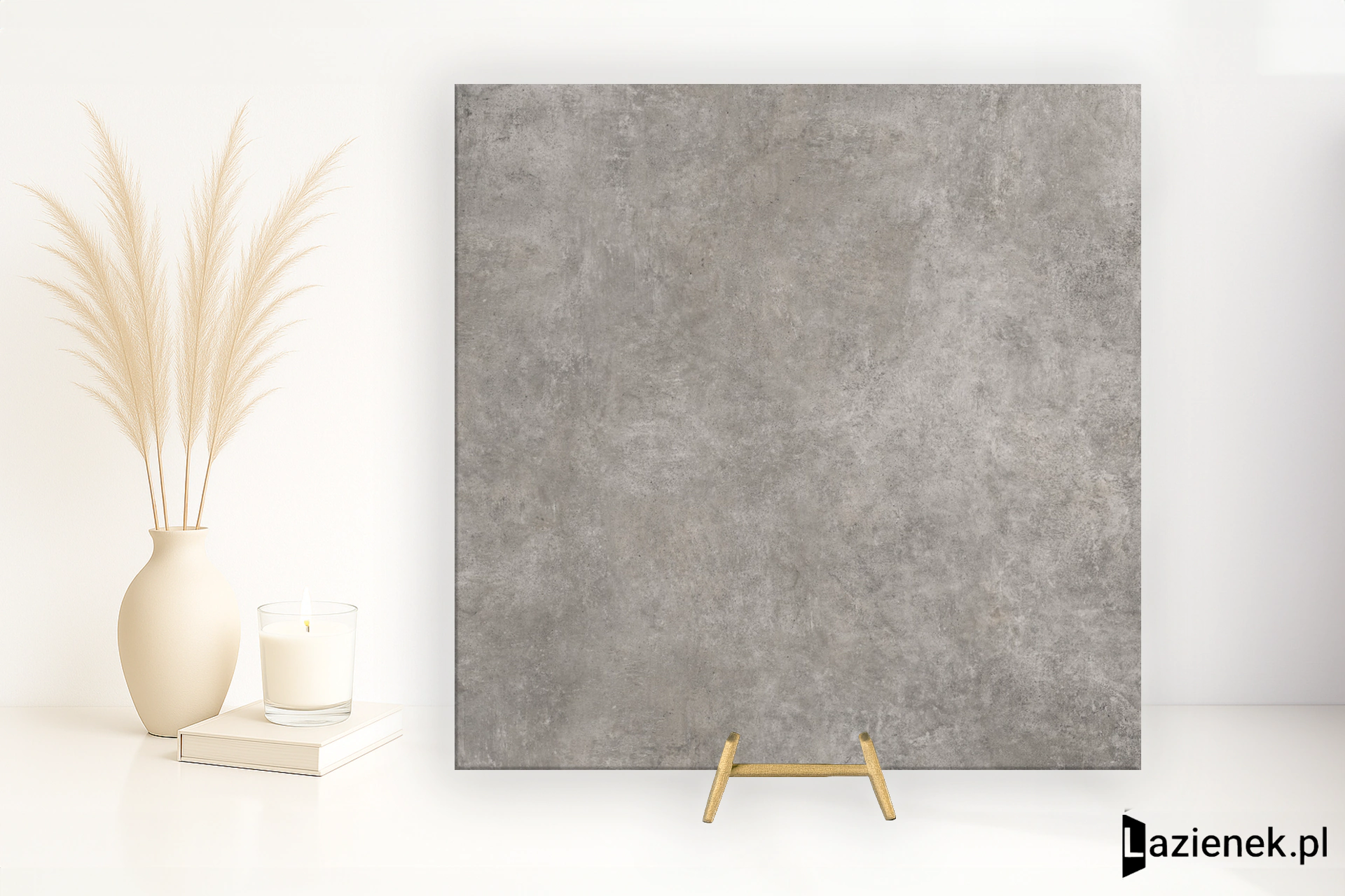 Tuscania Grey Soul Dark antypoślizgowa R11 122x122 cm gr. 20 mm - płytka rektyfikowana / L9S9