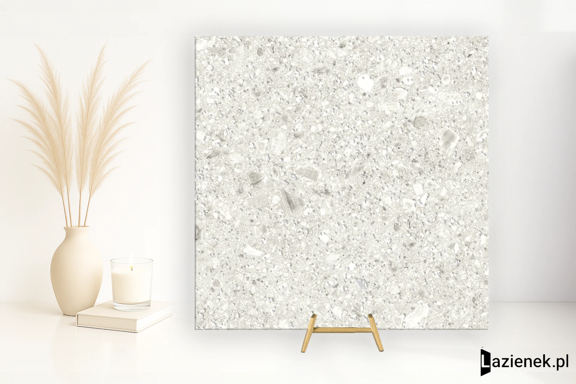 Tuscania Ceppo Di Grè White matowa 90x90 cm gr. 9 mm - płytka rektyfikowana / O6E1