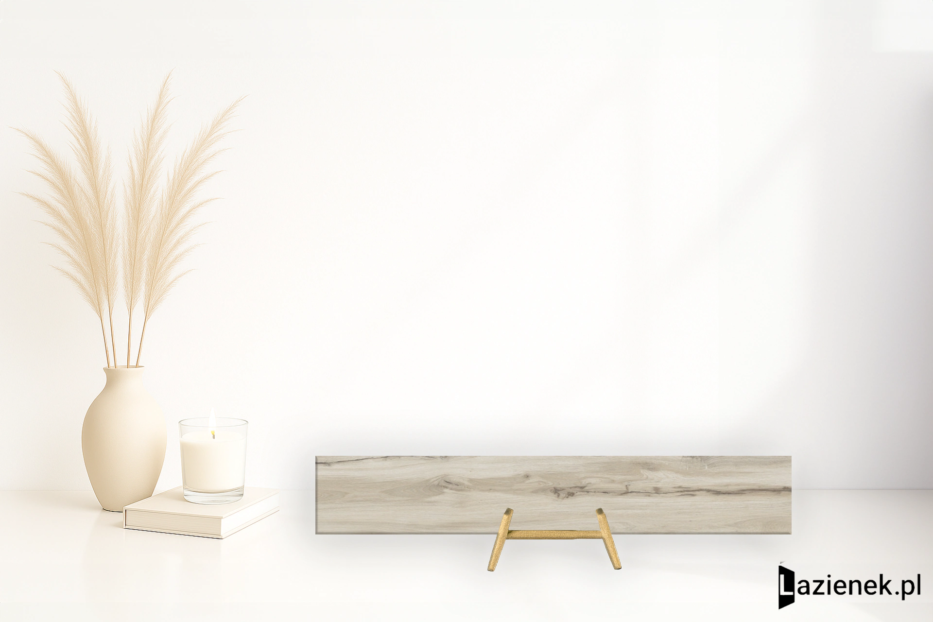 Tuscania Natura Magnolia matowa 26x160 cm gr. 9 mm - płytka rektyfikowana / P8N6