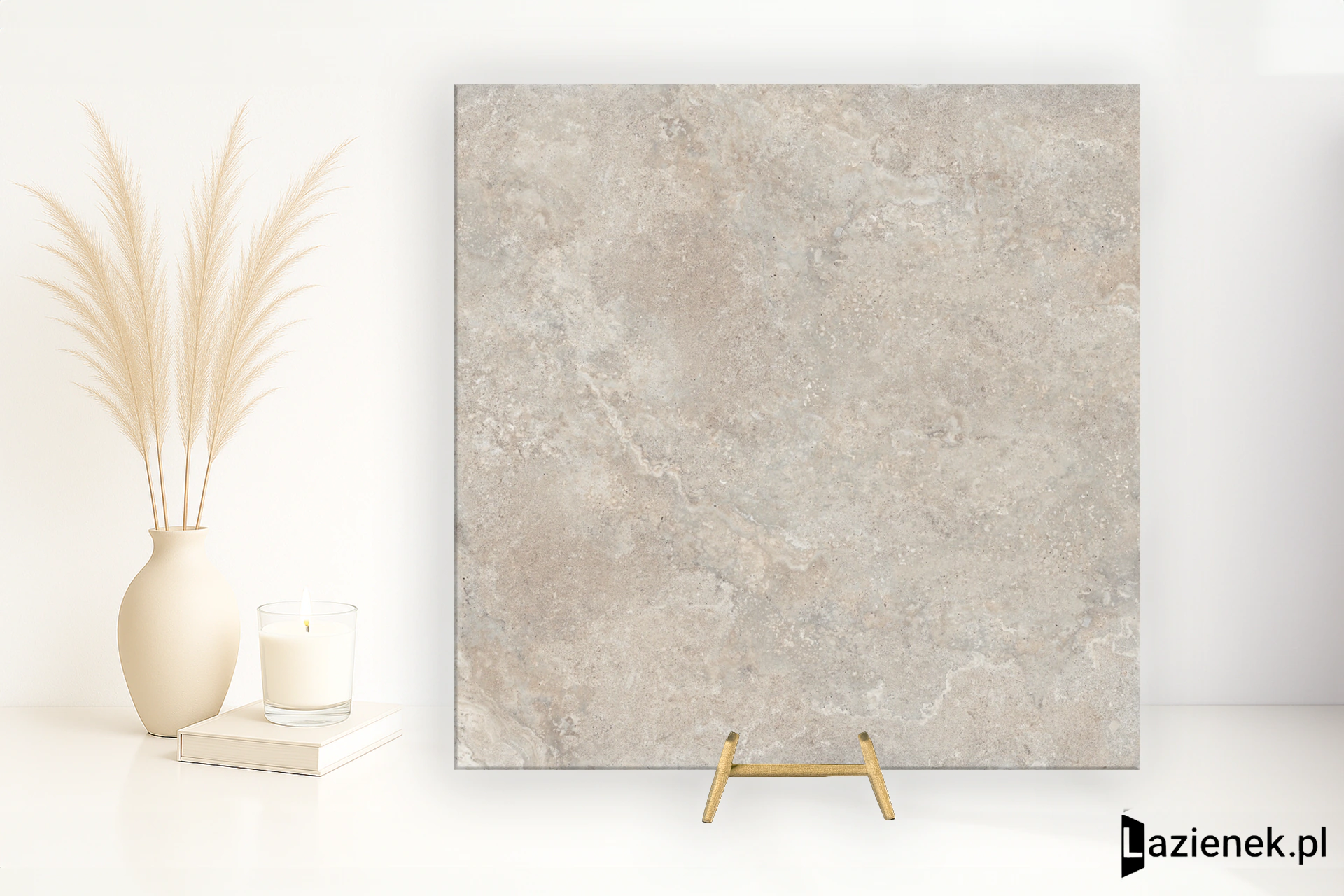 Tuscania Dolomia Stone Almond matowa 122.2x122.2 cm gr. 9 mm - płytka rektyfikowana / O1G7