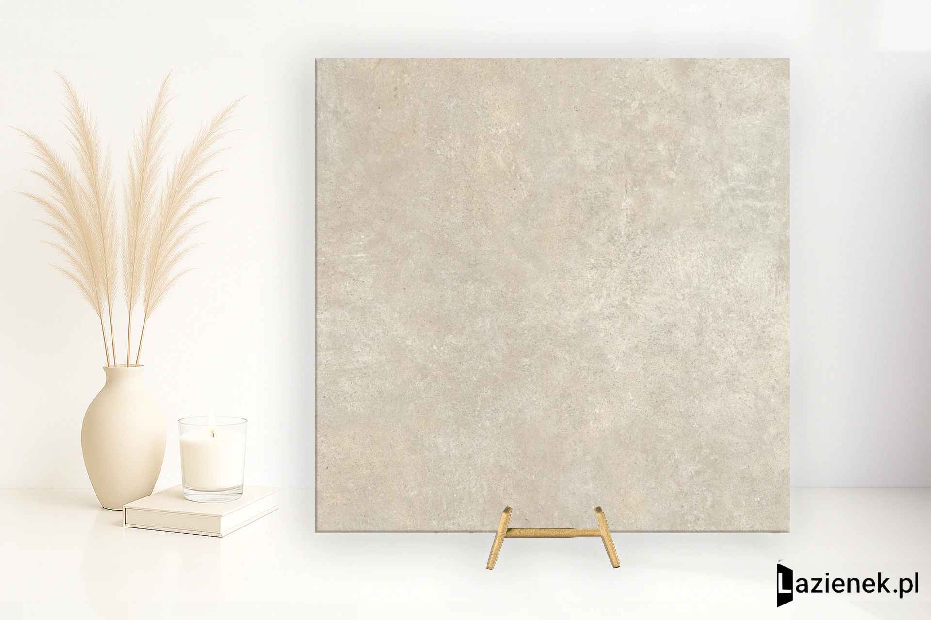 Tuscania Grey Soul Sand matowa 61x61 cm gr. 9 mm - płytka rektyfikowana / I7H6