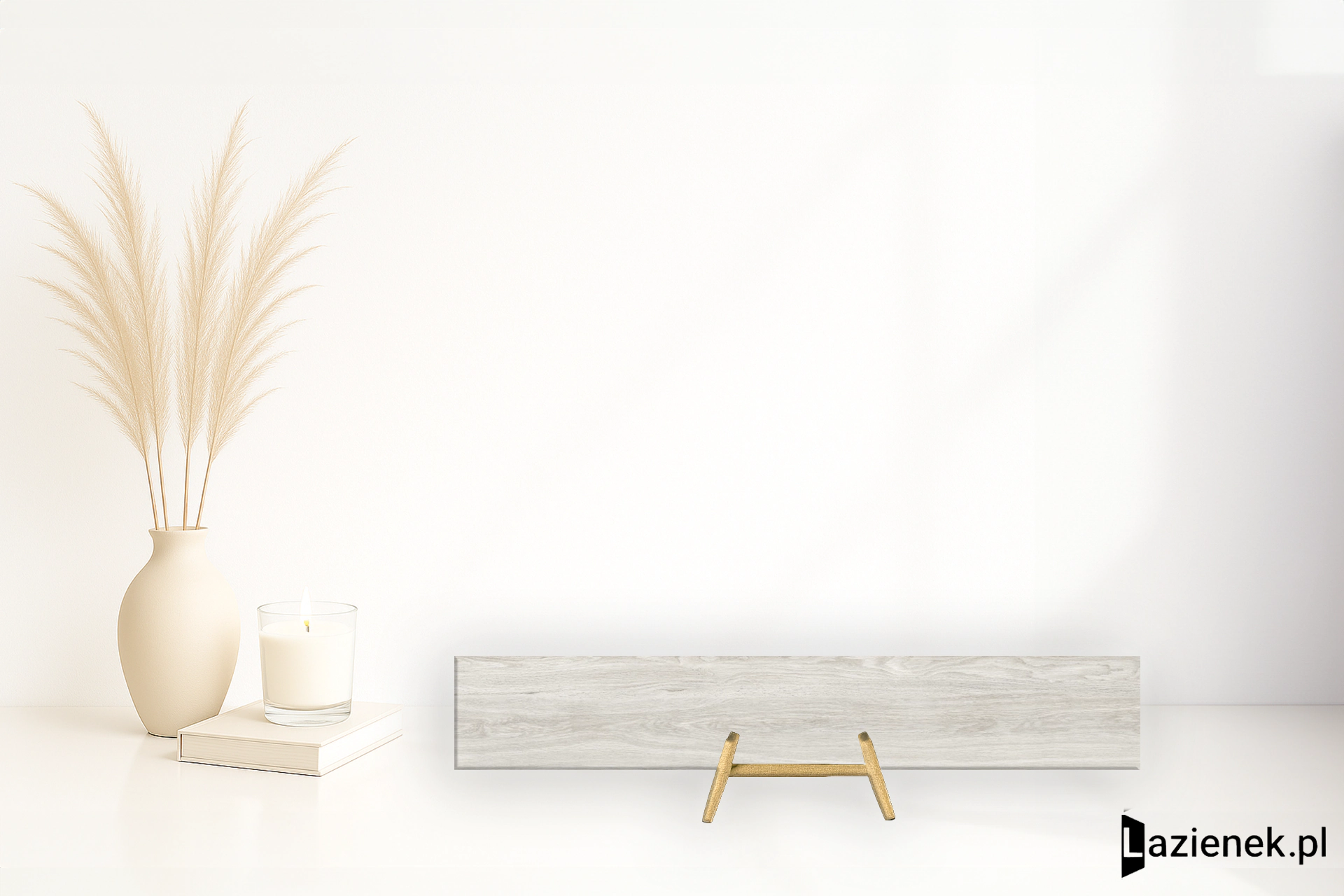Tuscania Skyline White matowa 26x160 cm gr. 9 mm - płytka rektyfikowana / O5X3