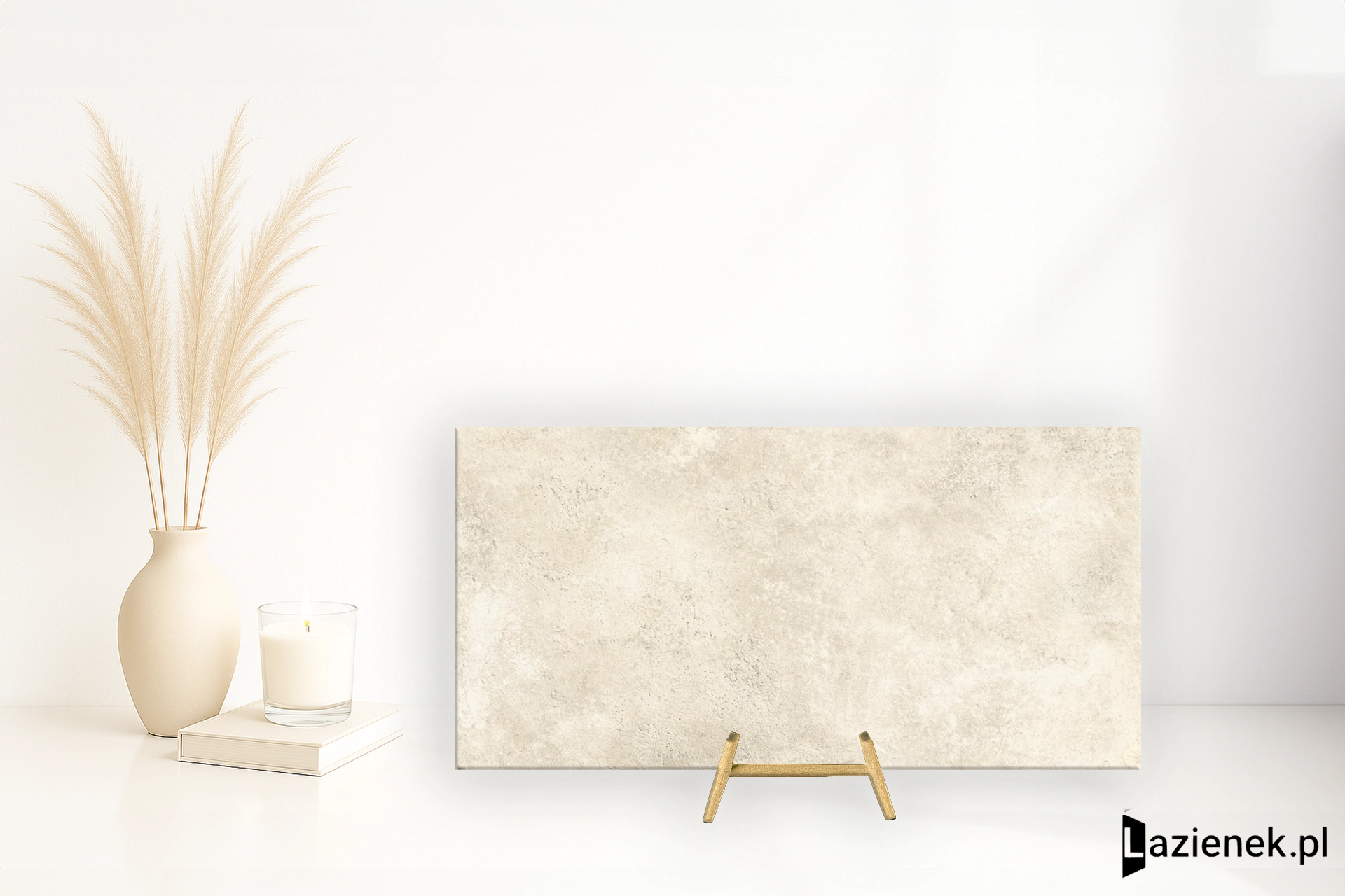 Tuscania Meteora Beige matowa 30.4x61 cm gr. 9 mm - płytka rektyfikowana / L9W5