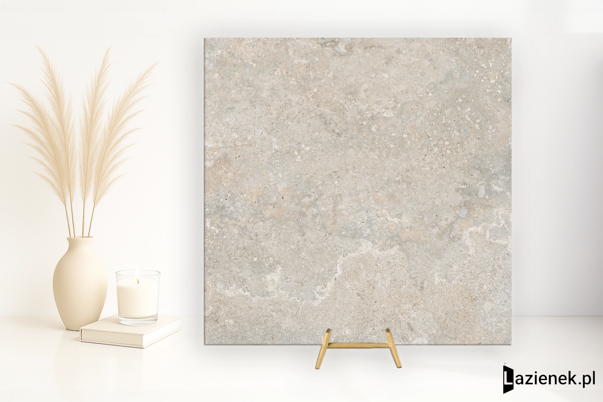 Tuscania Dolomia Stone Almond antypoślizgowa R11 61x61 cm gr. 20 mm - płytka rektyfikowana / O2G3