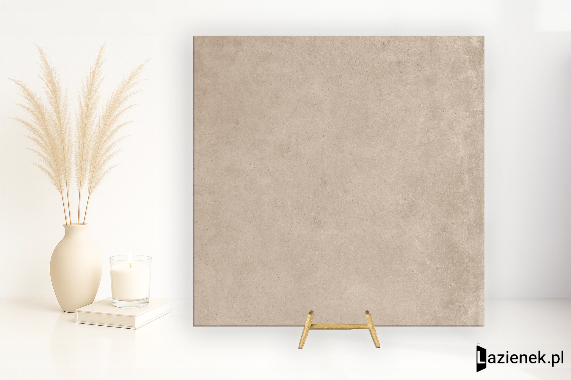 Tuscania Continental Taupe antypoślizgowa R11 61x61 cm gr. 9 mm - płytka rektyfikowana / O3X0