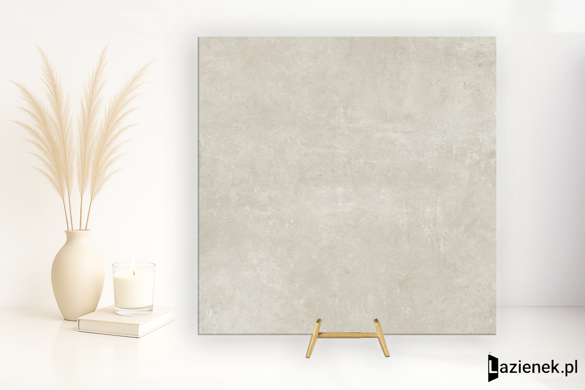 Tuscania Grey Soul Light matowa 90x90 cm gr. 9 mm - płytka rektyfikowana / L0T2