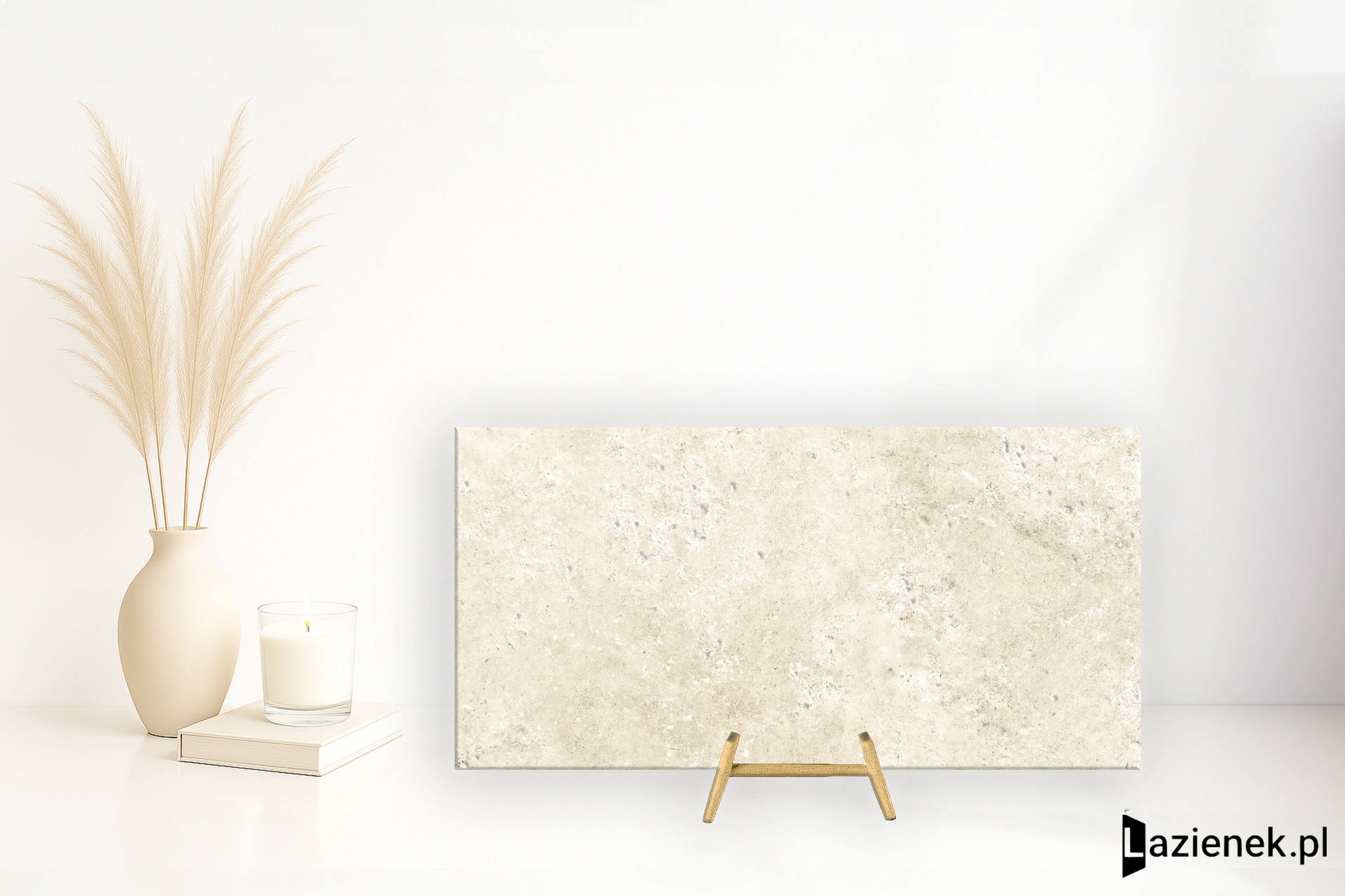 Tuscania Pietre Leccese Almond matowa 20x40 cm gr. 8 mm - płytka nierektyfikowana / P1S6