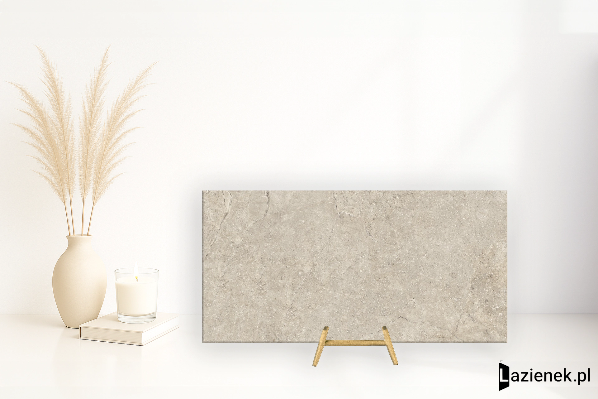 Tuscania Holystone Beige antypoślizgowa R11 30.4x61 cm gr. 9 mm - płytka rektyfikowana / O3C8