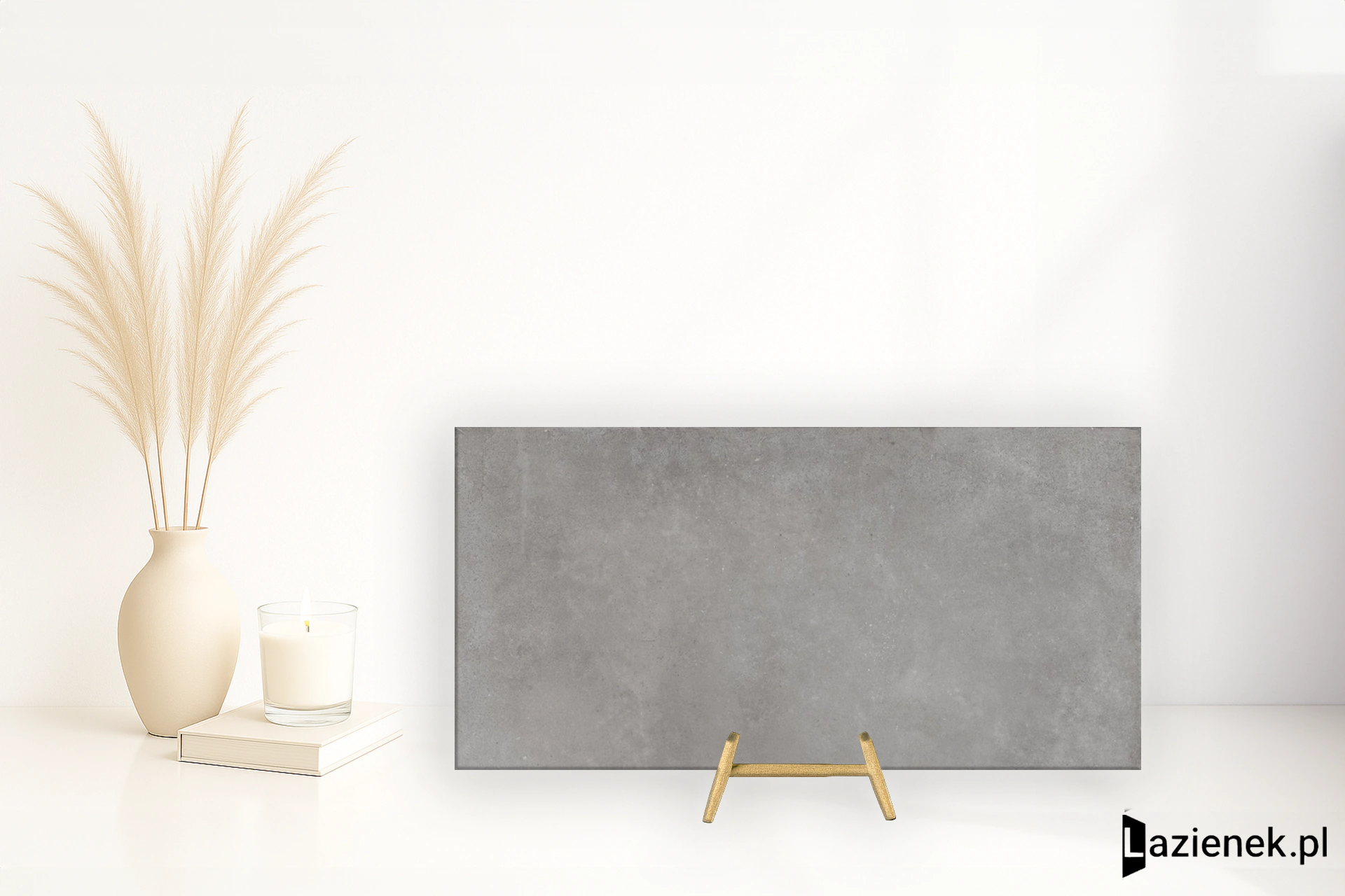 Tuscania Continental Dark Grey matowa 61x122.2 cm gr. 9 mm - płytka rektyfikowana / P6C7