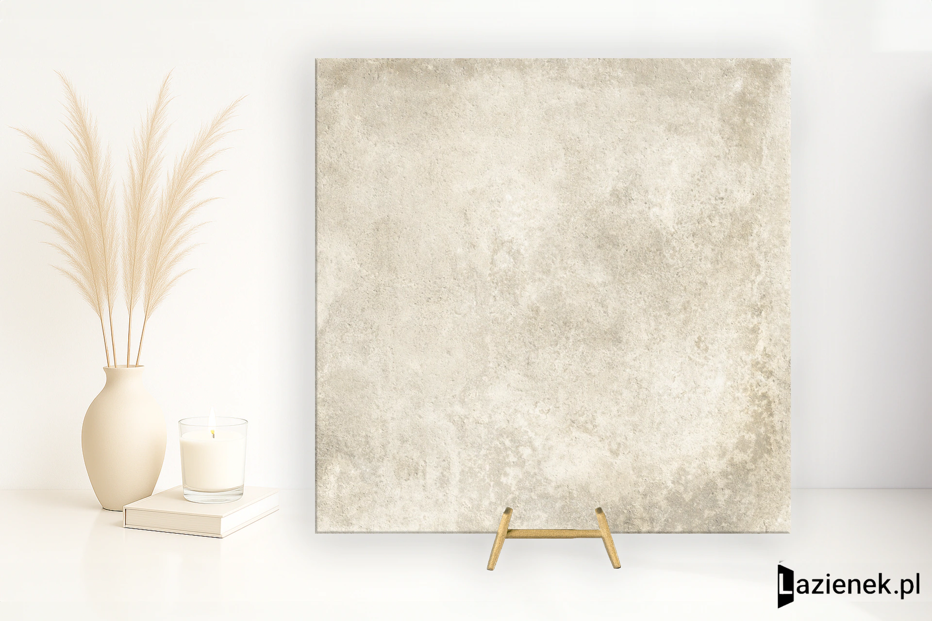Tuscania Meteora Beige matowa 90x90 cm gr. 9 mm - płytka rektyfikowana / L4T1