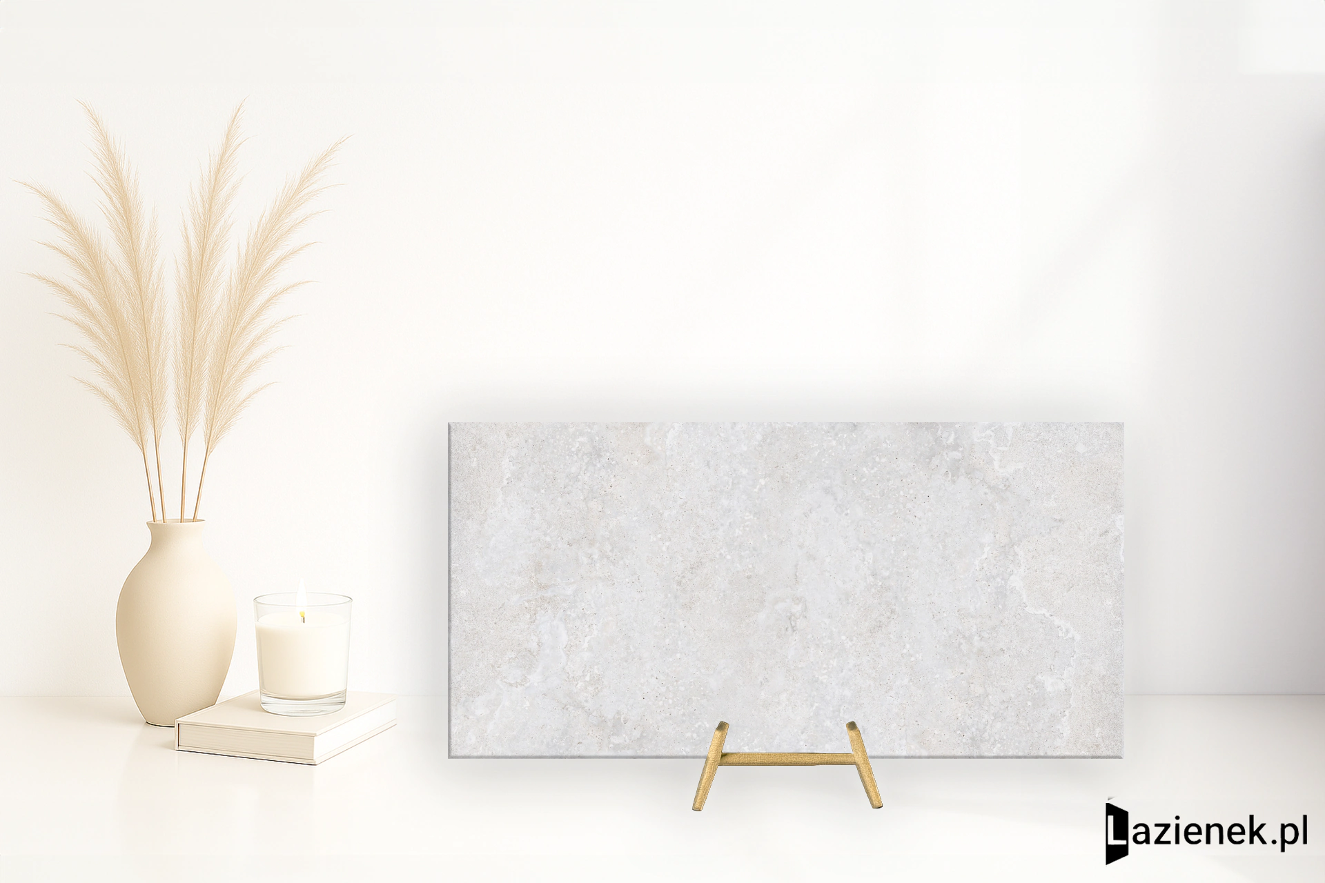 Tuscania Dolomia Stone White matowa 30.4x61 cm gr. 9 mm - płytka rektyfikowana / O7F6