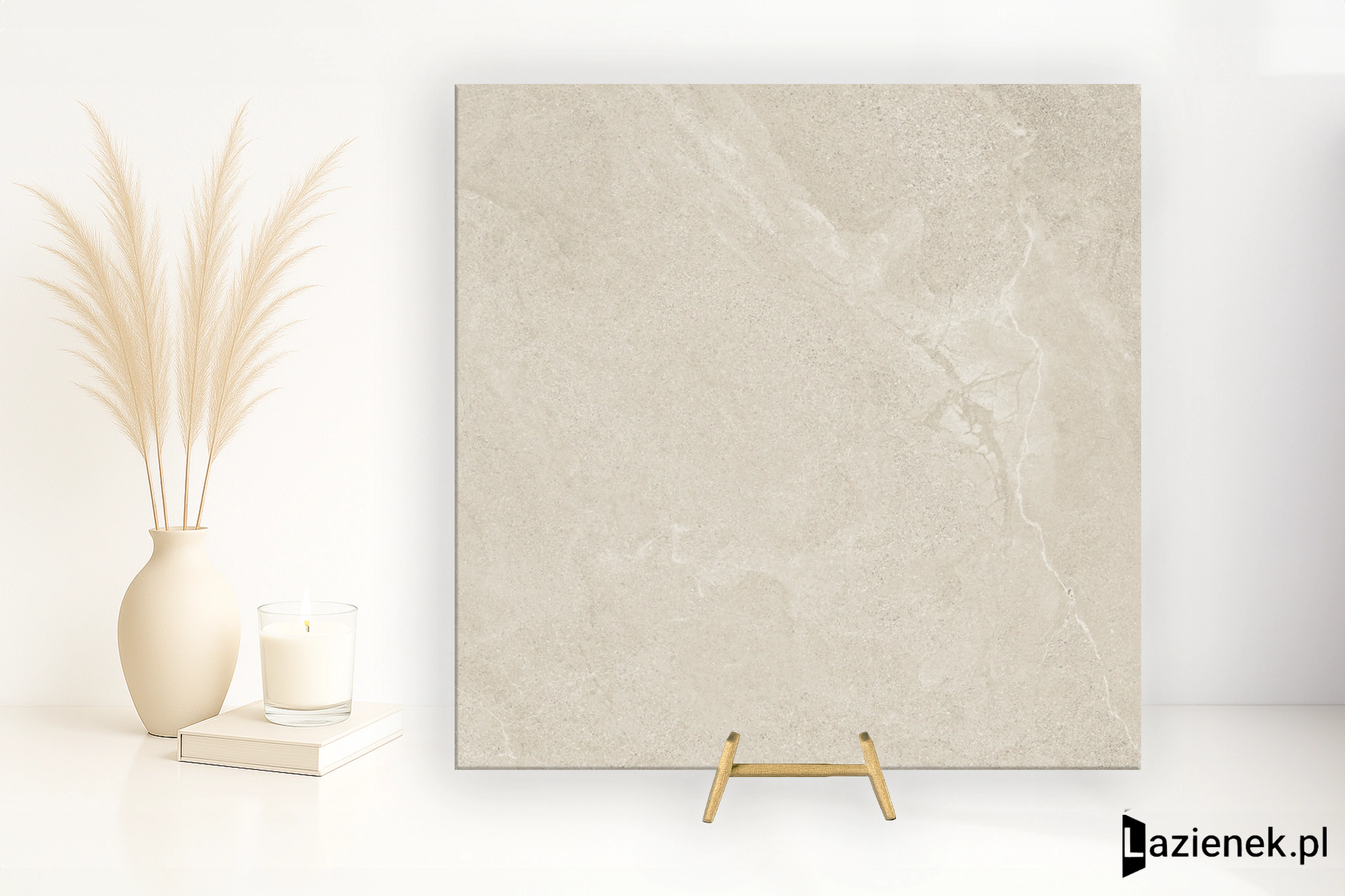 Tuscania Cortina Stone Sabbia matowa 61x61 cm gr. 9 mm - płytka rektyfikowana / P8E0