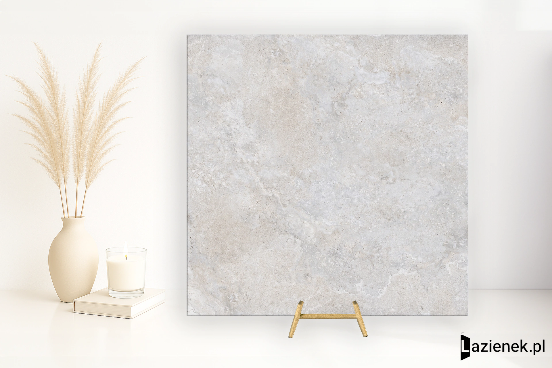 Tuscania Dolomia Stone White antypoślizgowa R11 90x90 cm gr. 20 mm - płytka rektyfikowana / O7M7