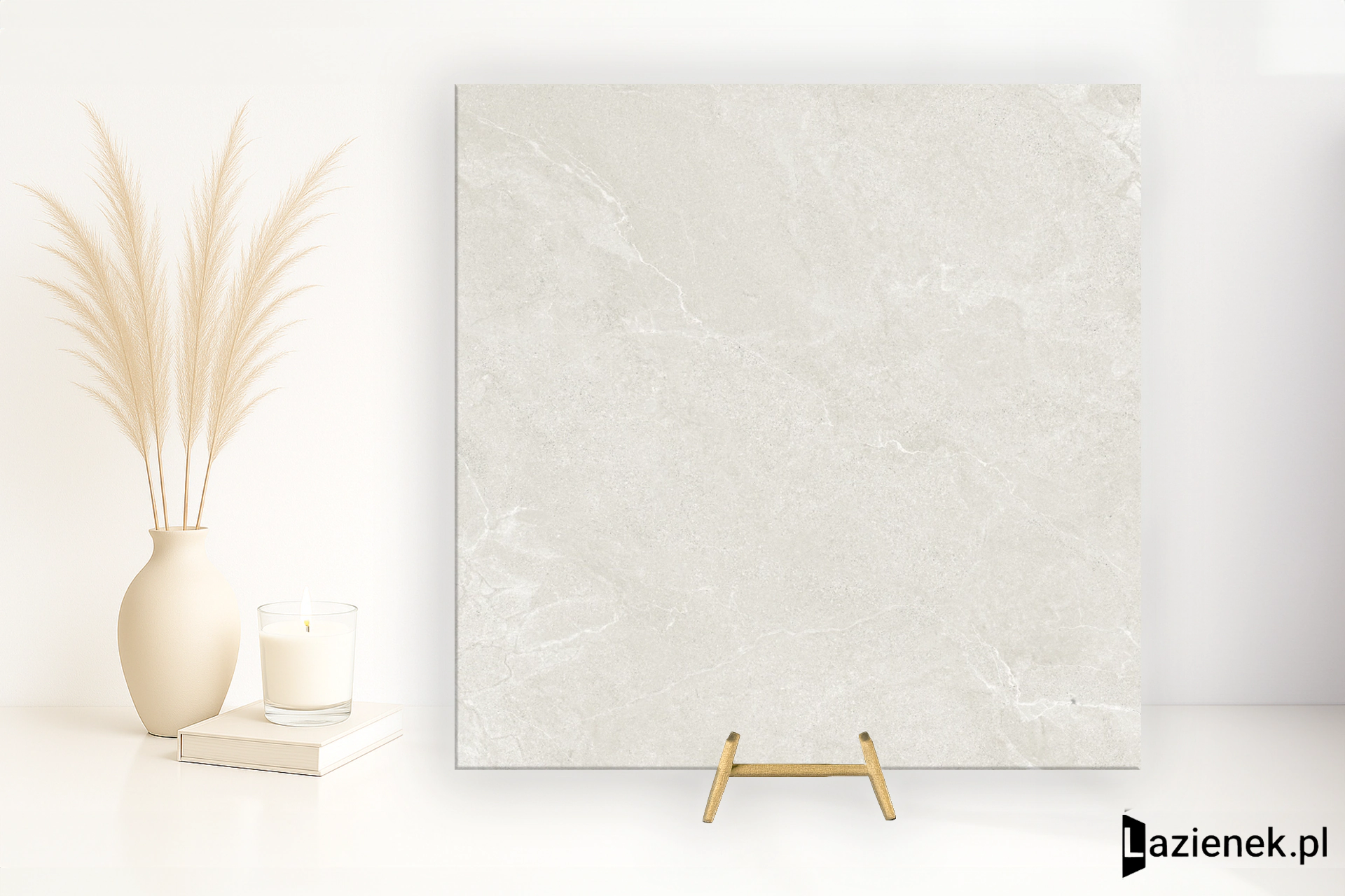 Tuscania Cortina Stone Avorio antypoślizgowa R11 90x90 cm gr. 20 mm - płytka rektyfikowana / P9E5