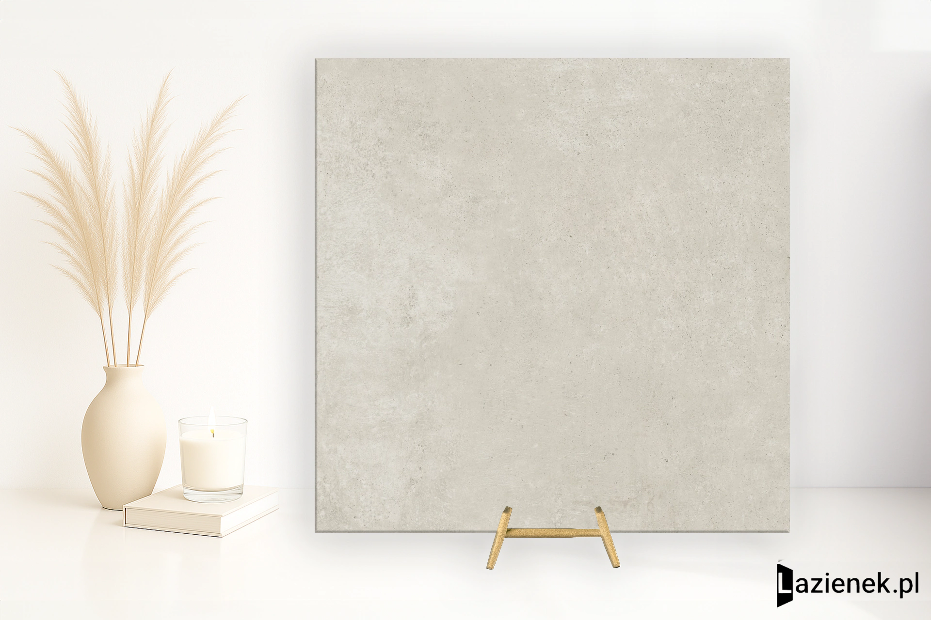 Tuscania Grey Soul Light matowa 61x61 cm gr. 9 mm - płytka rektyfikowana / H9P6