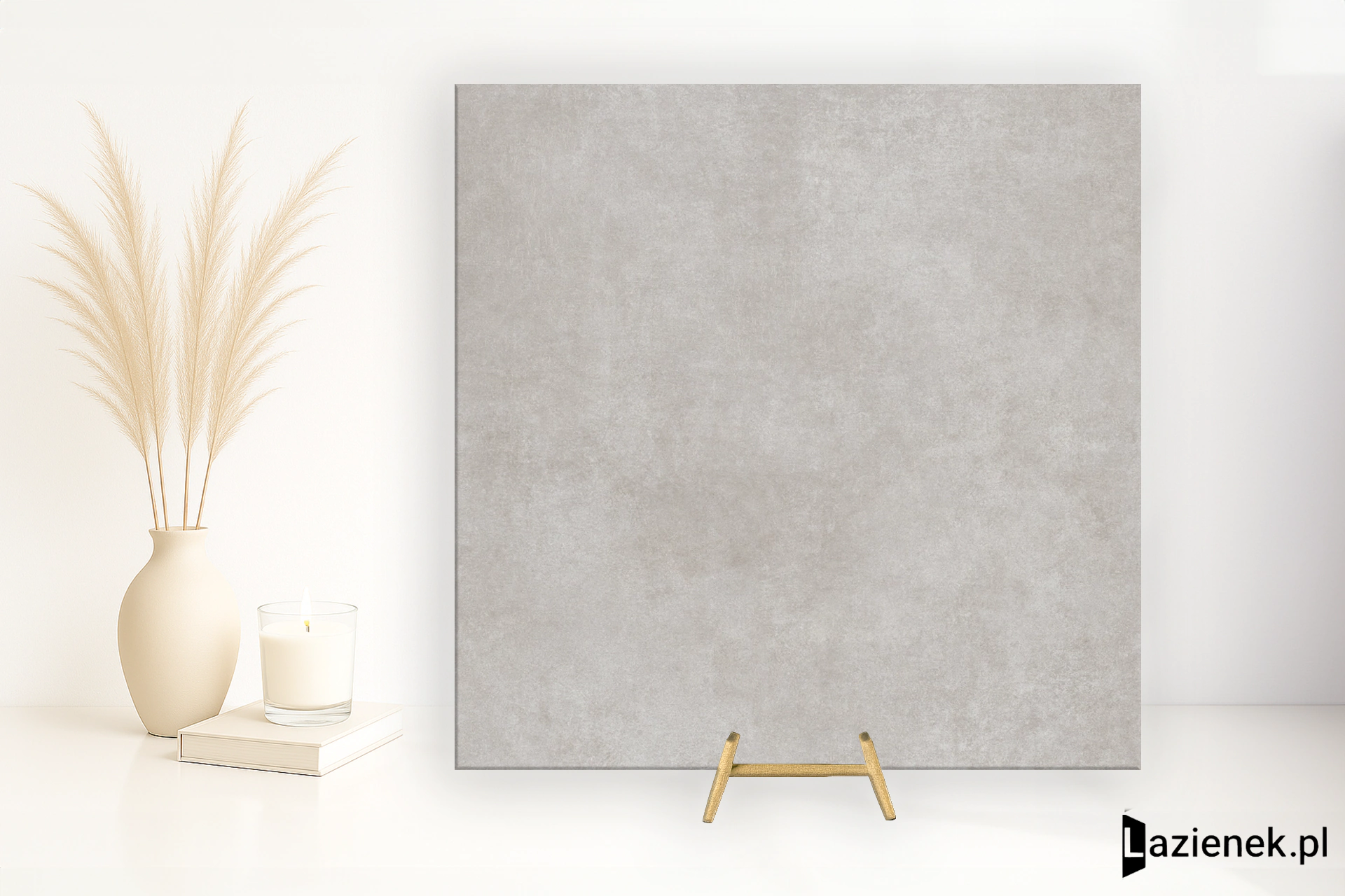 Tuscania Magnum Grey matowa 61x61 cm gr. 8 mm - płytka rektyfikowana / P7O1